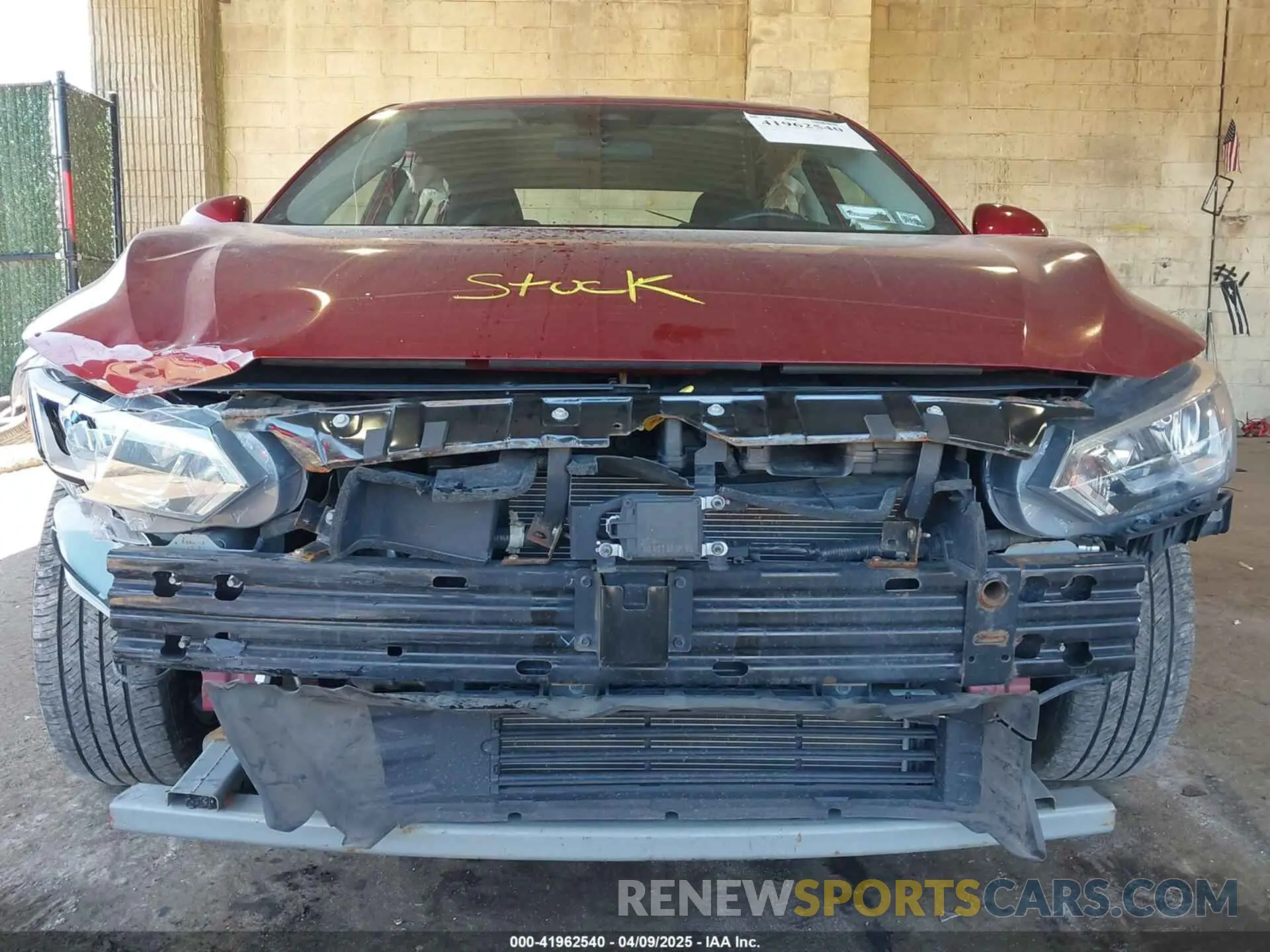 6 Photograph of a damaged car 3N1AB8CV1LY238392 NISSAN SENTRA 2020