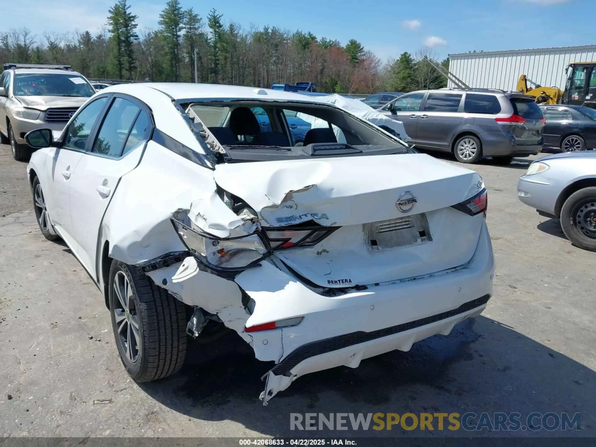 11 Photograph of a damaged car 3N1AB8CV1LY239591 NISSAN SENTRA 2020