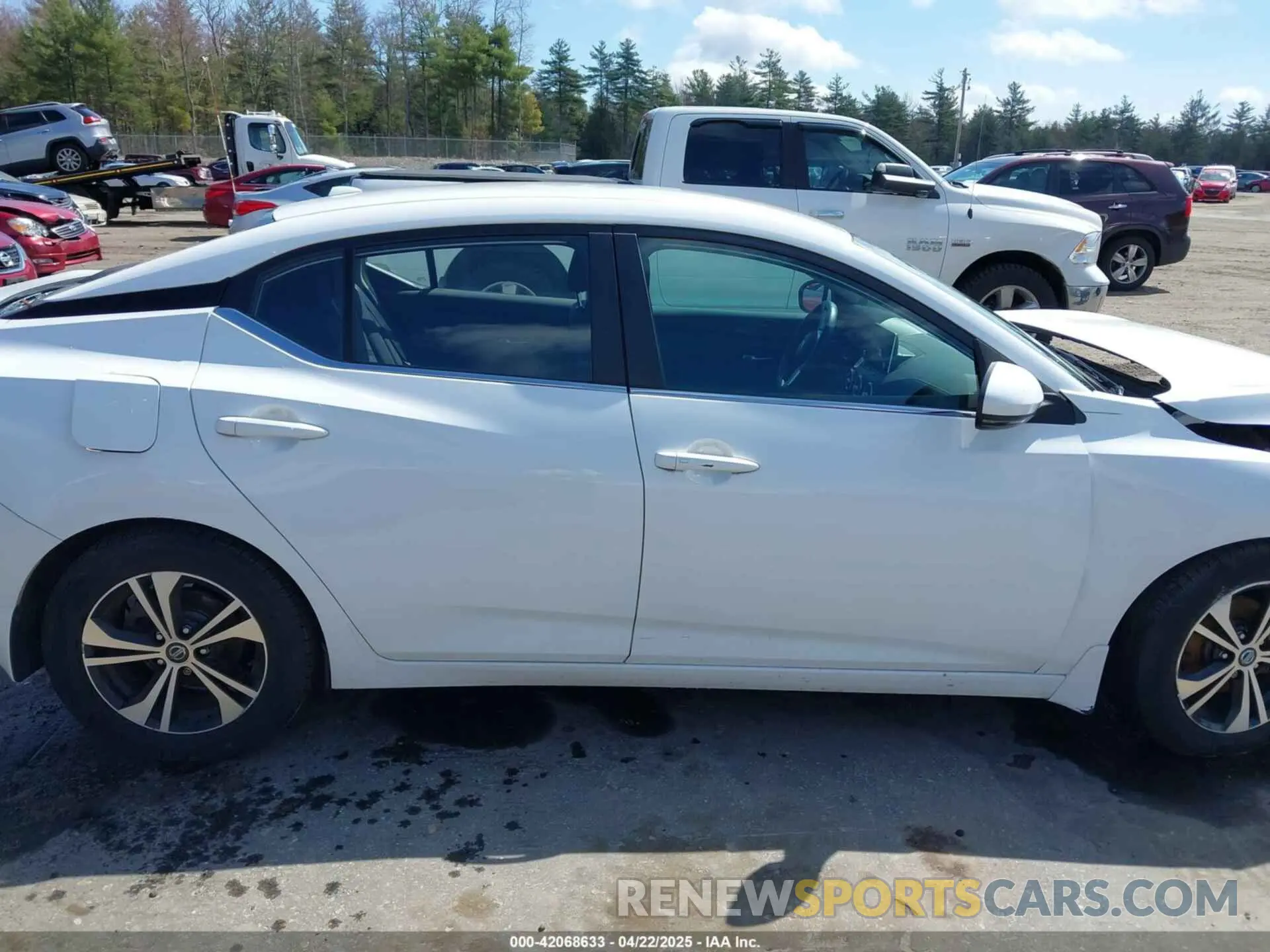 13 Photograph of a damaged car 3N1AB8CV1LY239591 NISSAN SENTRA 2020