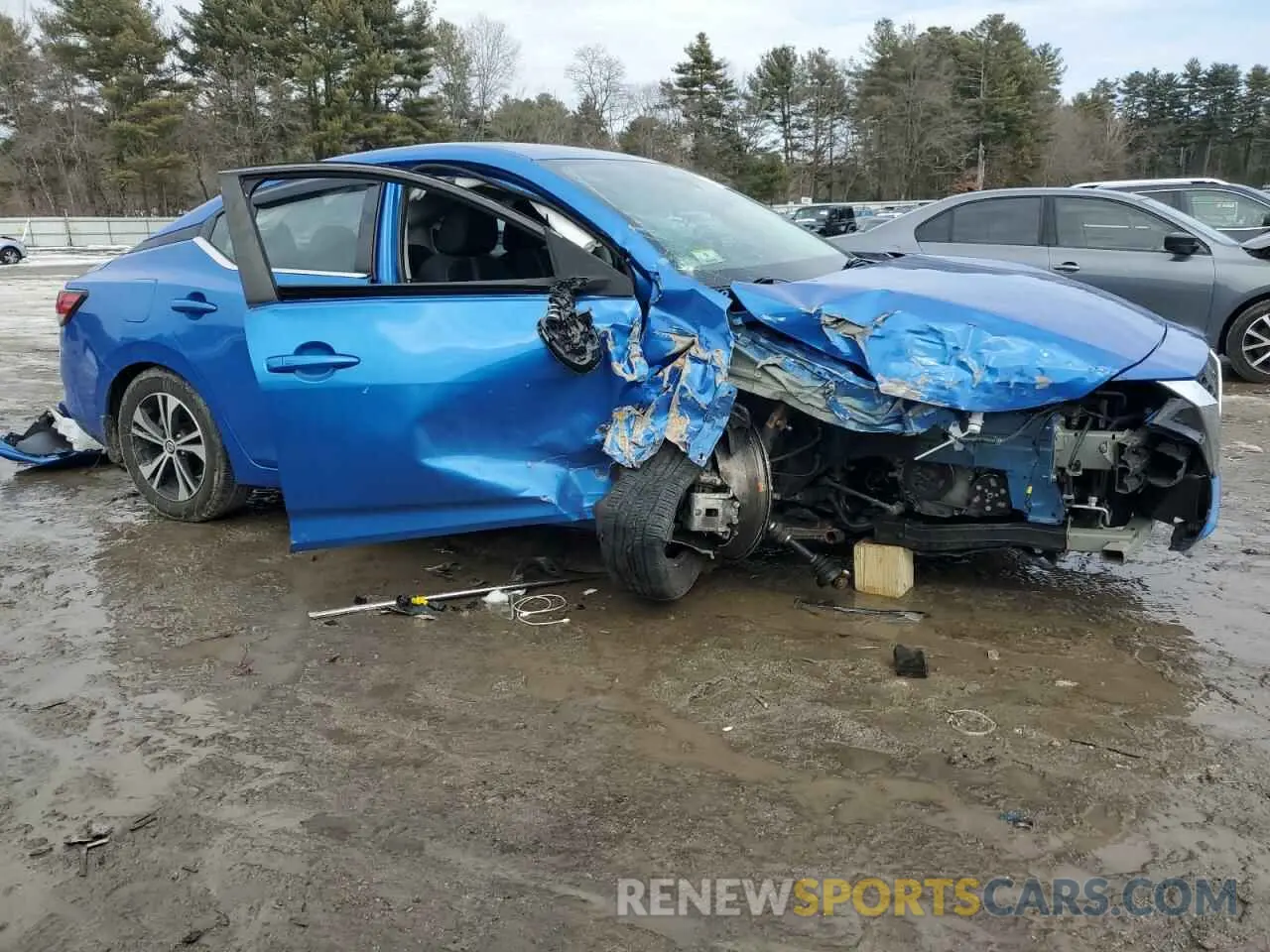 4 Photograph of a damaged car 3N1AB8CV1LY241809 NISSAN SENTRA 2020