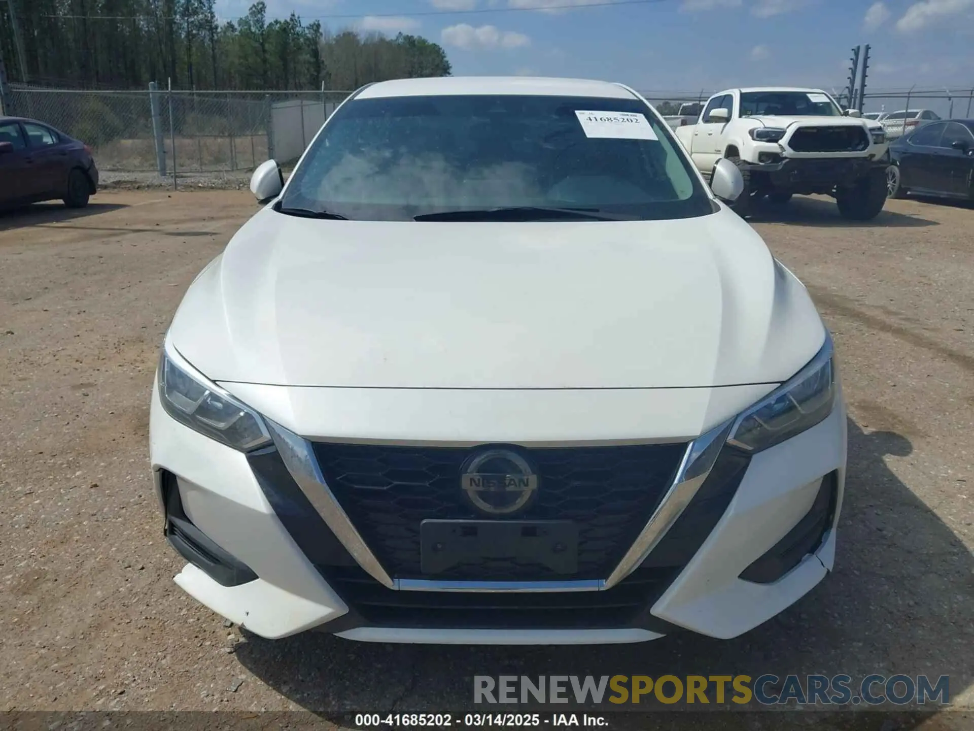 12 Photograph of a damaged car 3N1AB8CV1LY243656 NISSAN SENTRA 2020