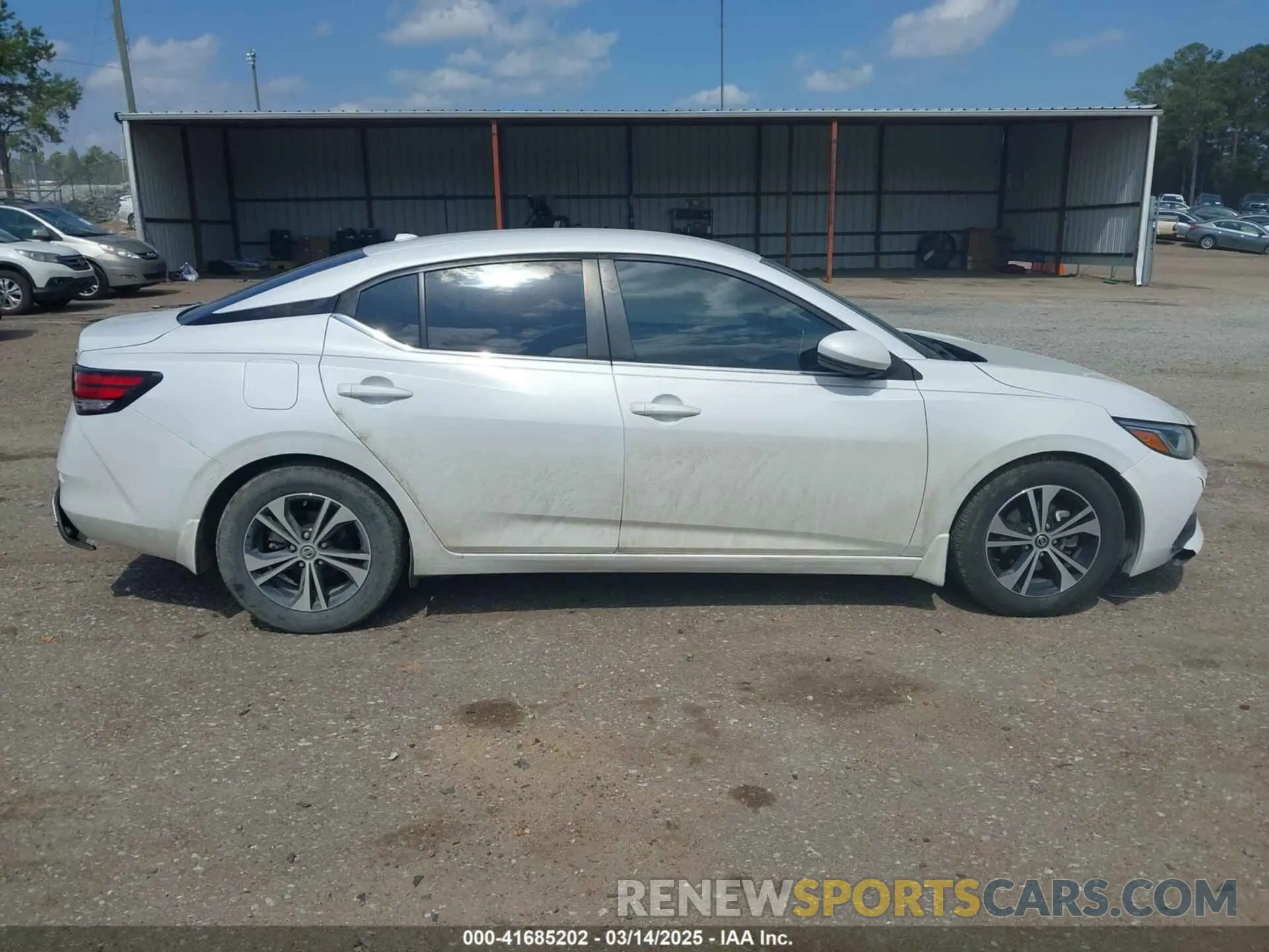 13 Photograph of a damaged car 3N1AB8CV1LY243656 NISSAN SENTRA 2020