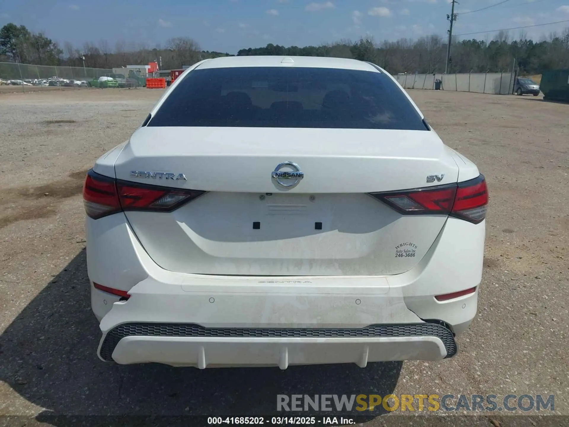 16 Photograph of a damaged car 3N1AB8CV1LY243656 NISSAN SENTRA 2020