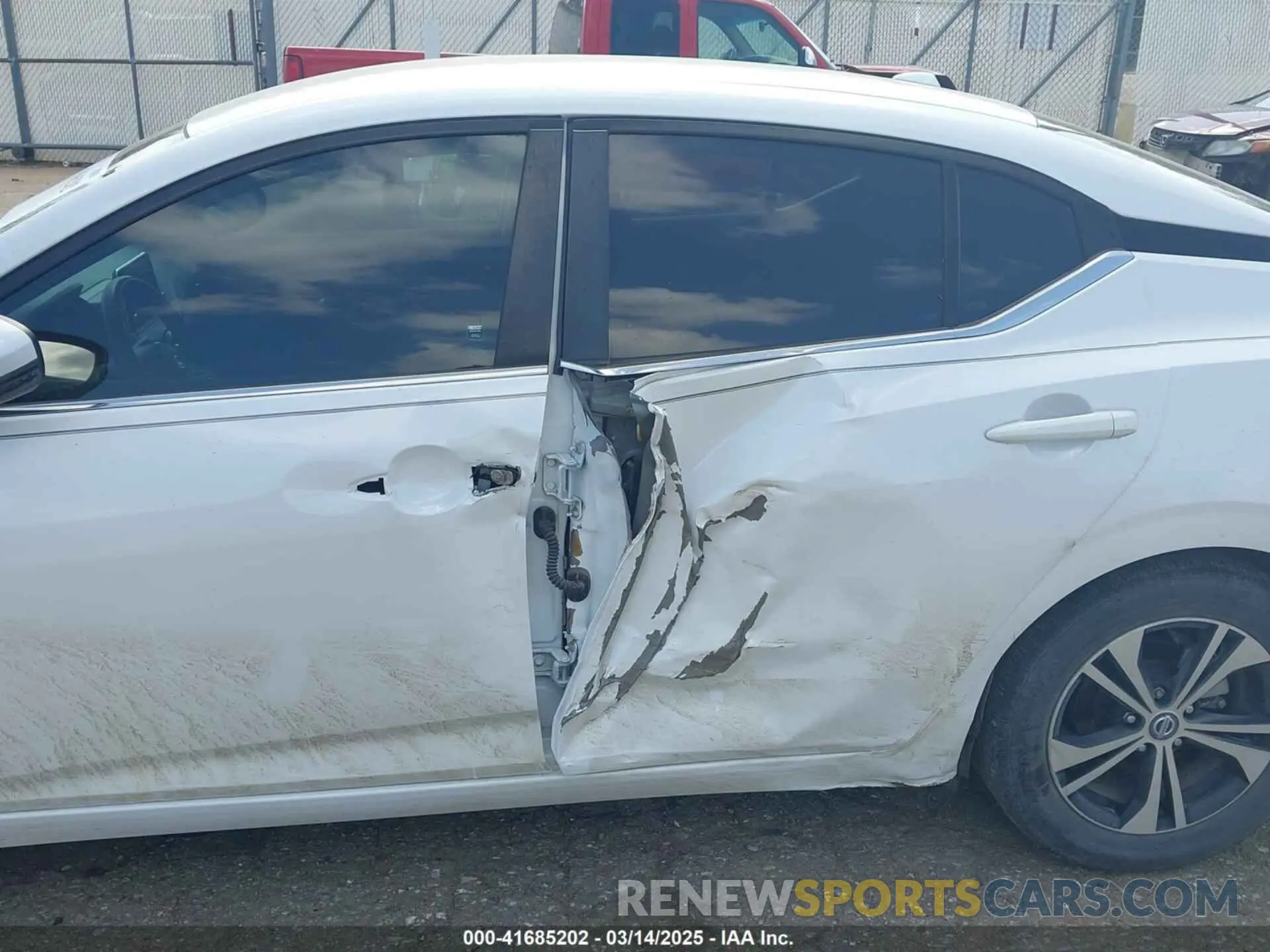 6 Photograph of a damaged car 3N1AB8CV1LY243656 NISSAN SENTRA 2020