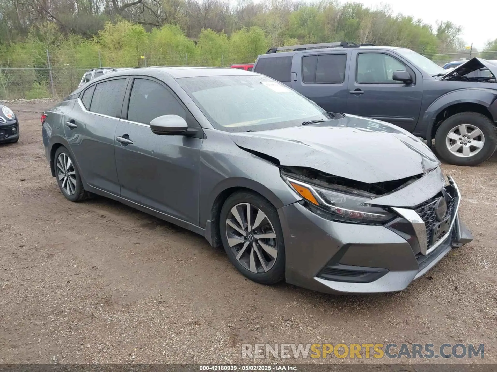1 Photograph of a damaged car 3N1AB8CV1LY244998 NISSAN SENTRA 2020