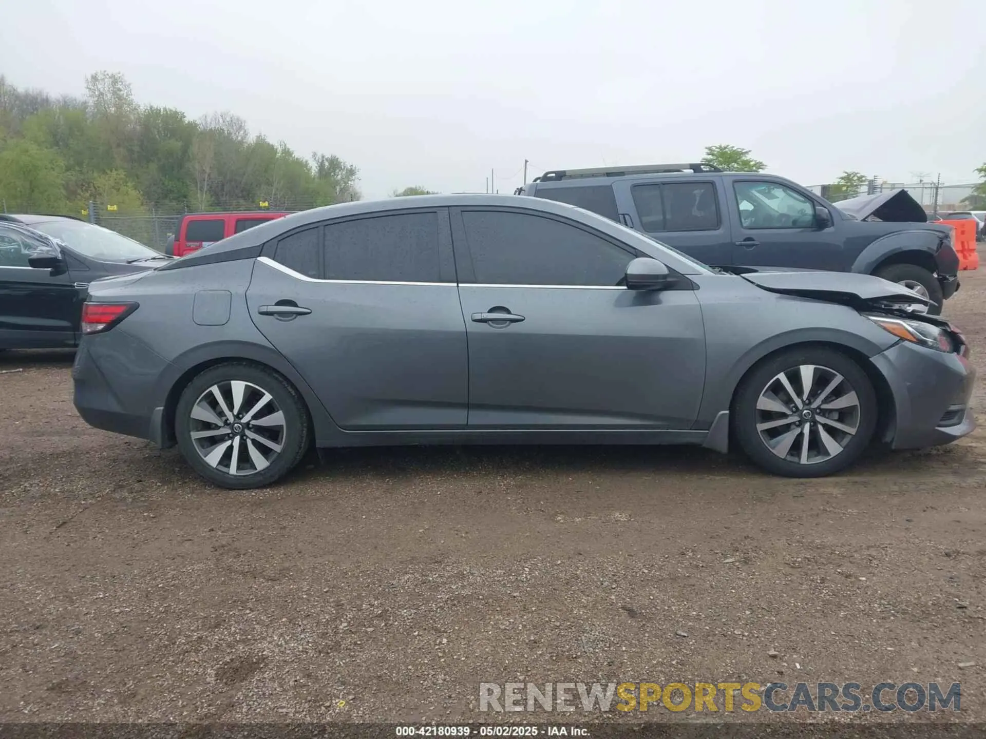 13 Photograph of a damaged car 3N1AB8CV1LY244998 NISSAN SENTRA 2020