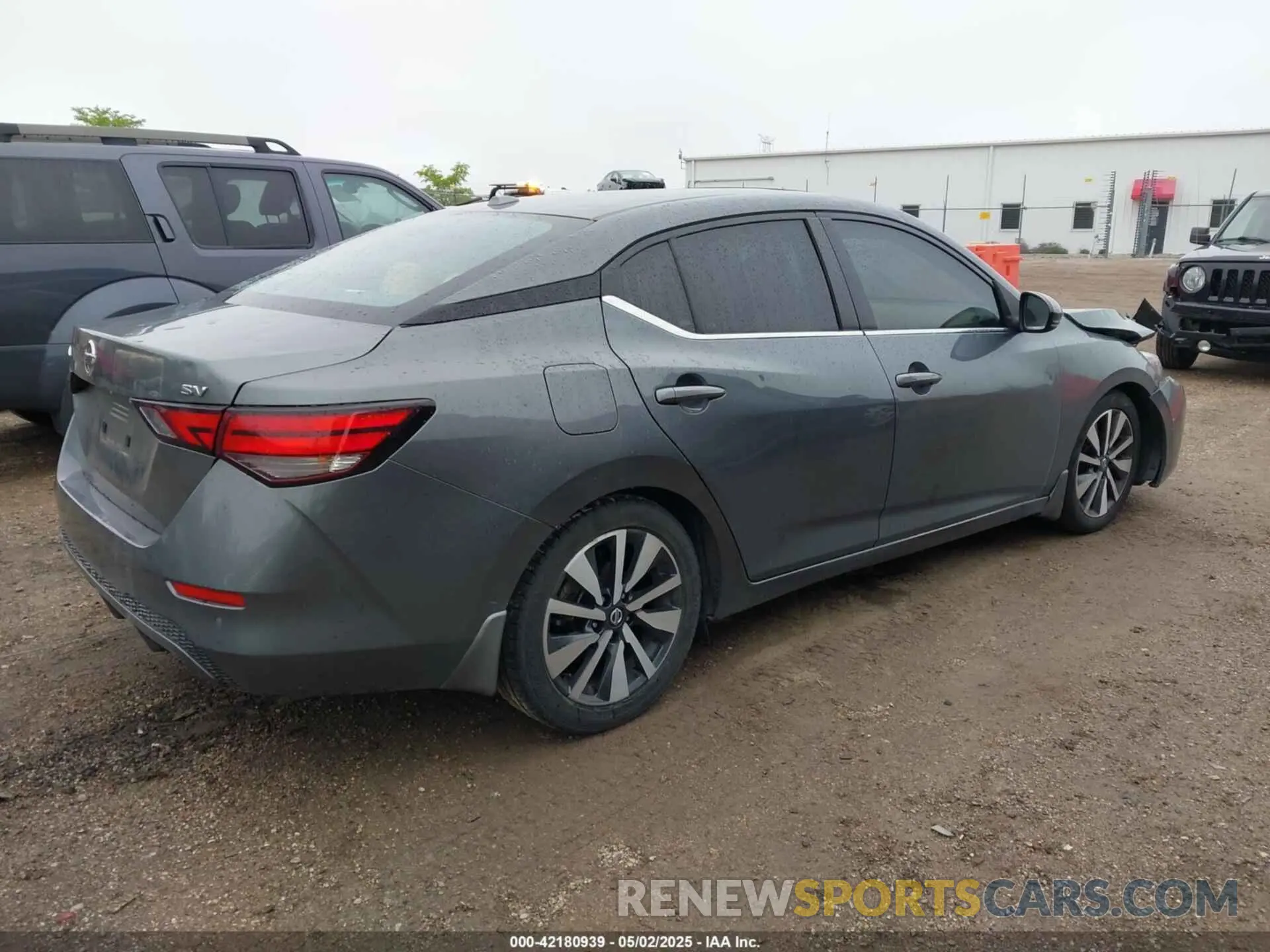 4 Photograph of a damaged car 3N1AB8CV1LY244998 NISSAN SENTRA 2020