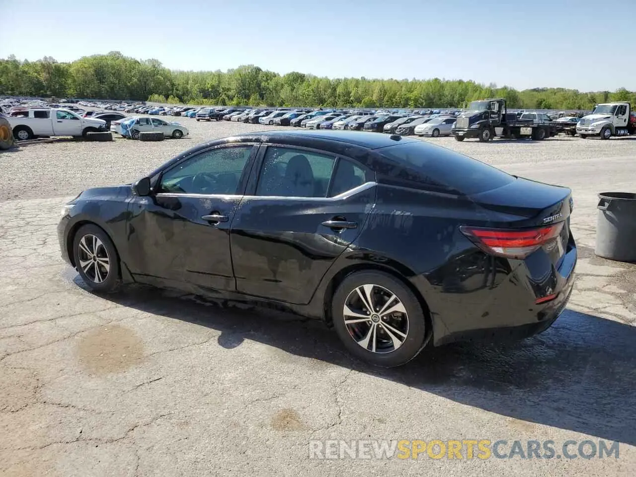 2 Photograph of a damaged car 3N1AB8CV1LY256231 NISSAN SENTRA 2020
