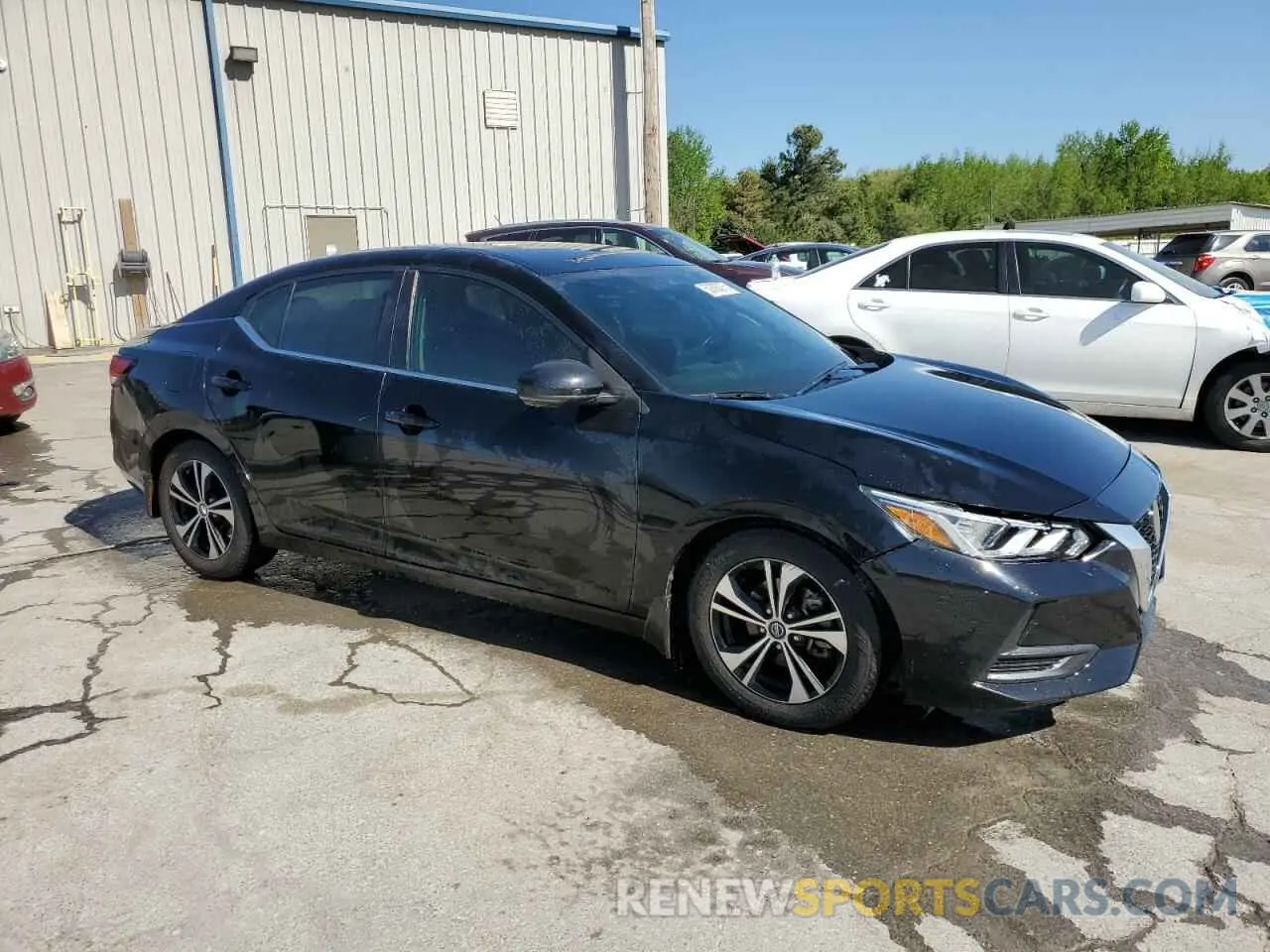 4 Photograph of a damaged car 3N1AB8CV1LY256231 NISSAN SENTRA 2020