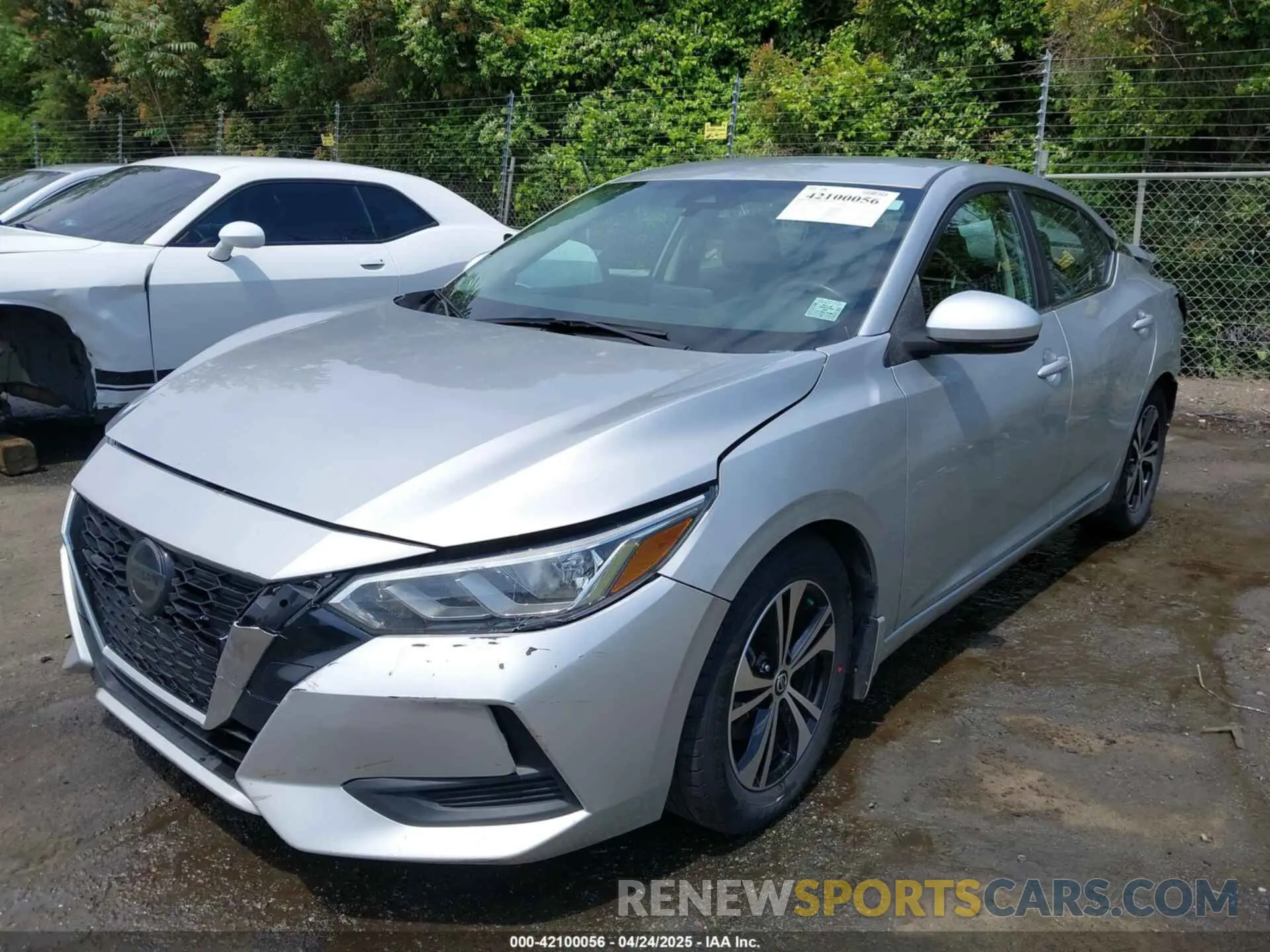 2 Photograph of a damaged car 3N1AB8CV1LY266418 NISSAN SENTRA 2020