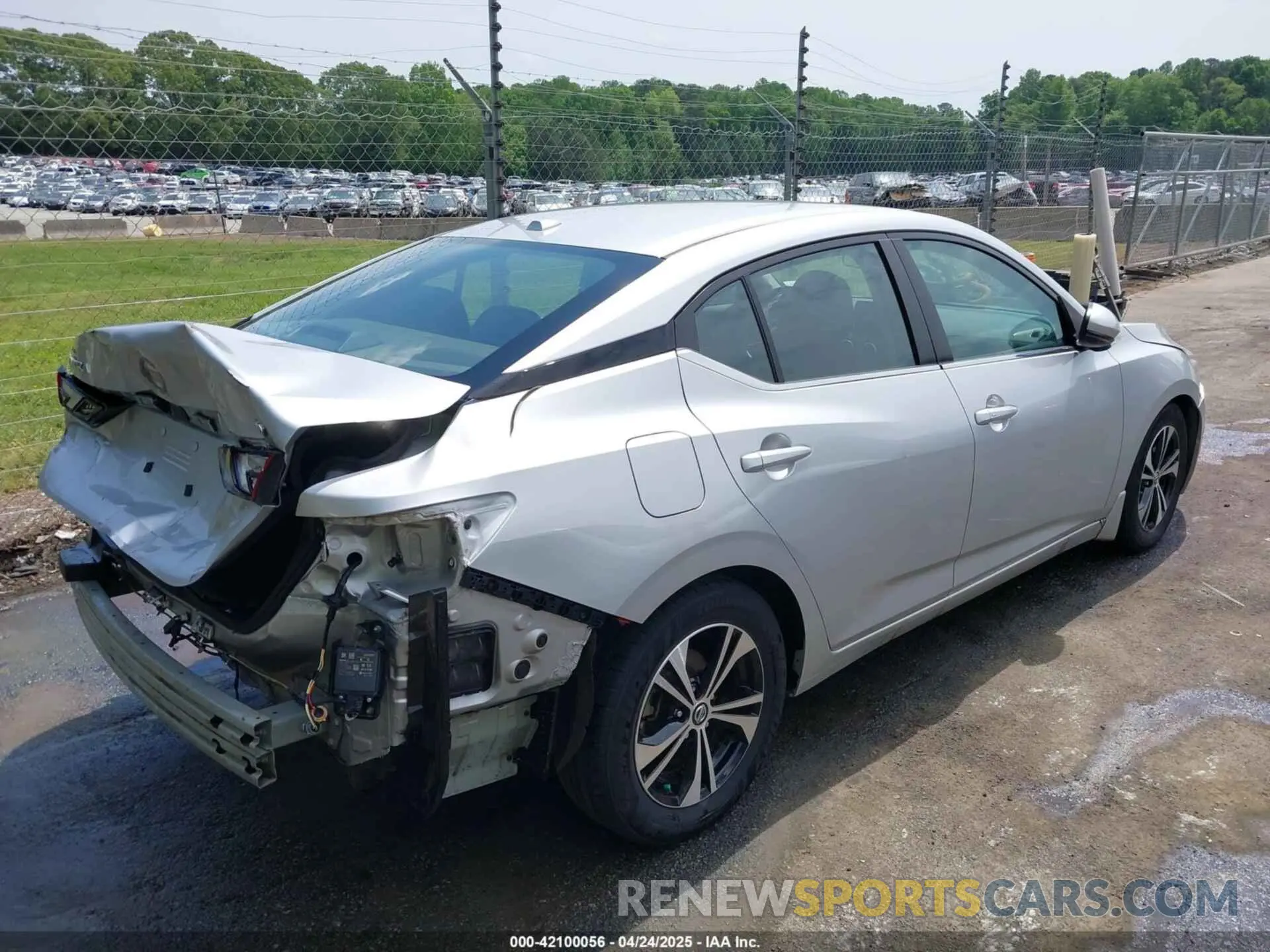 4 Photograph of a damaged car 3N1AB8CV1LY266418 NISSAN SENTRA 2020