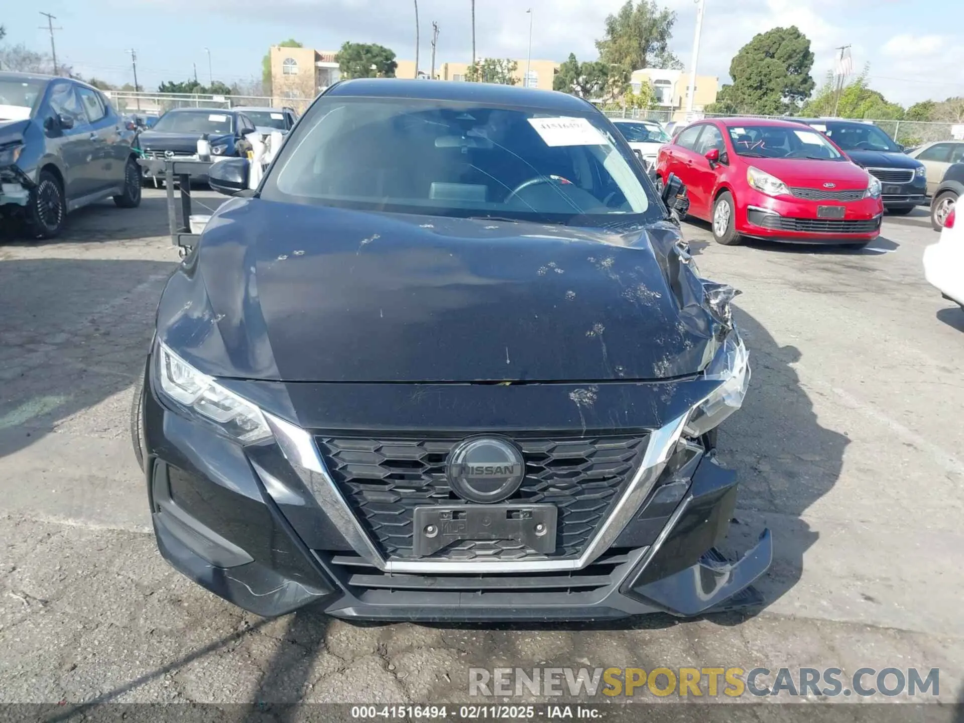 12 Photograph of a damaged car 3N1AB8CV1LY272462 NISSAN SENTRA 2020