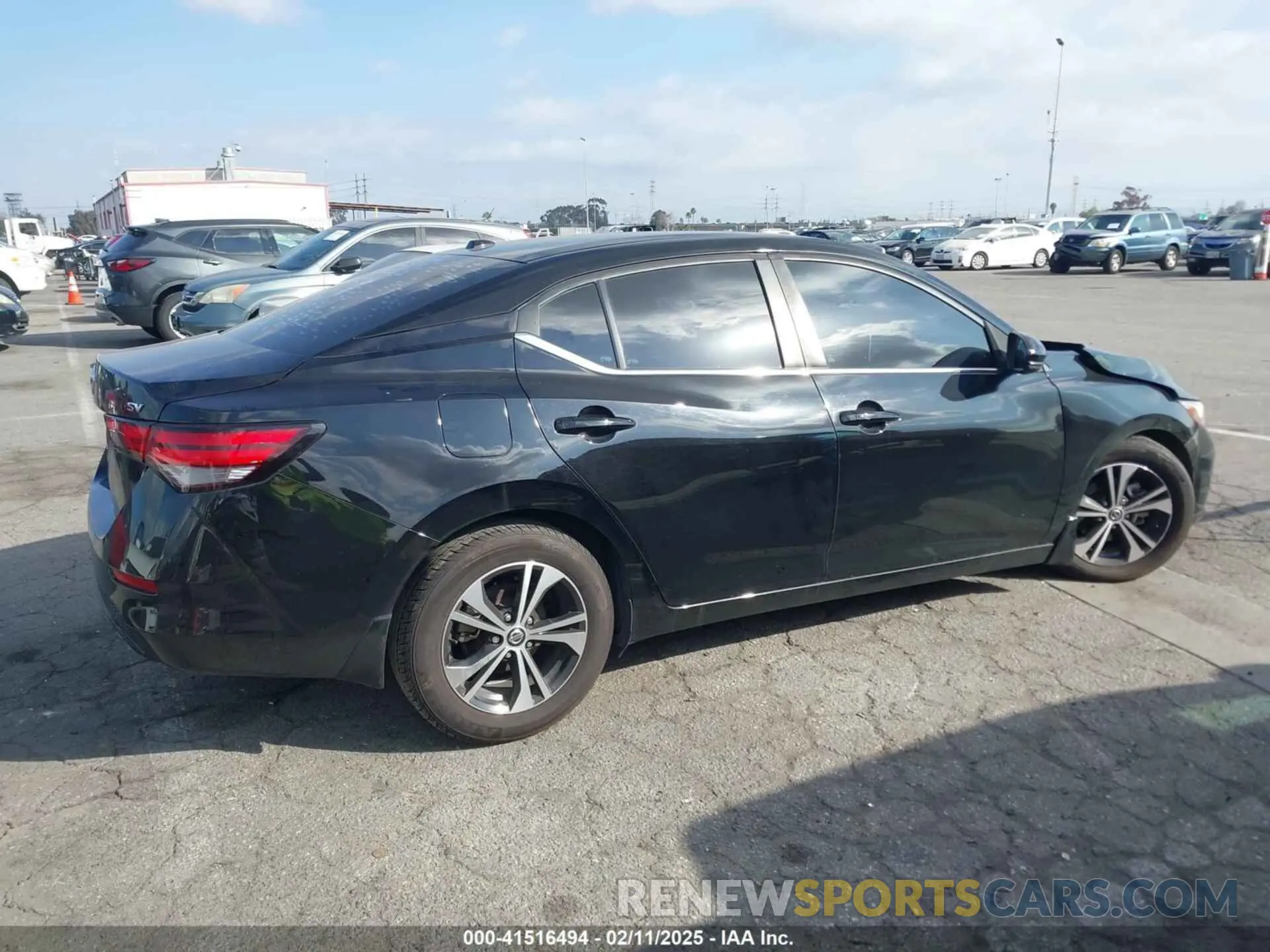 13 Photograph of a damaged car 3N1AB8CV1LY272462 NISSAN SENTRA 2020