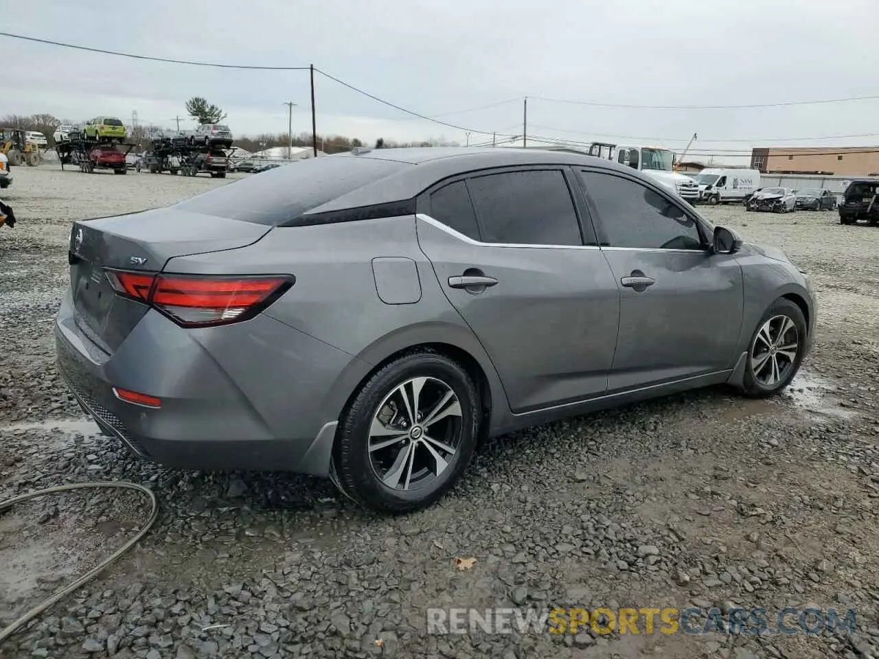3 Photograph of a damaged car 3N1AB8CV1LY272980 NISSAN SENTRA 2020