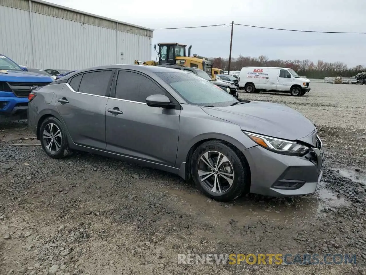 4 Photograph of a damaged car 3N1AB8CV1LY272980 NISSAN SENTRA 2020