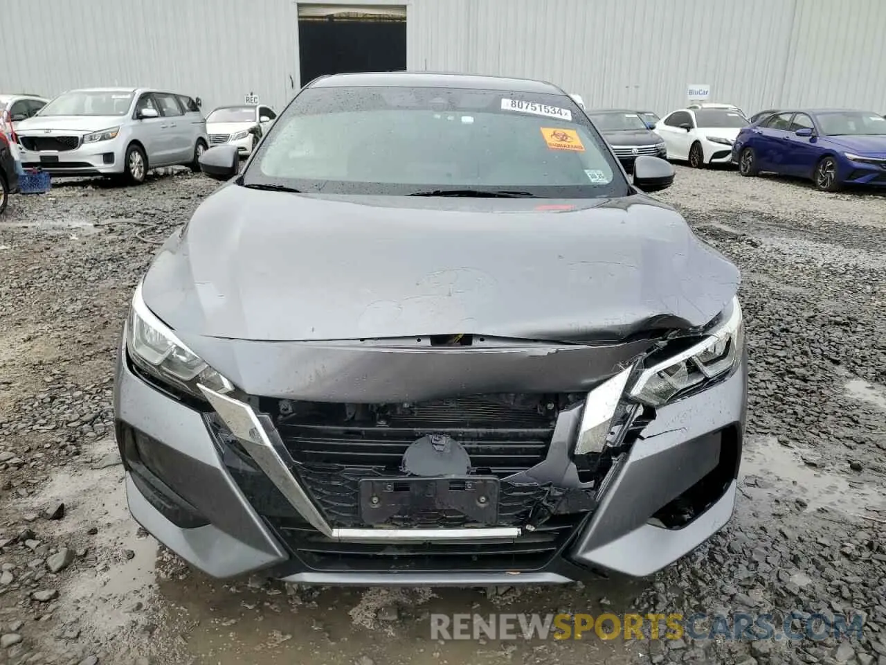 5 Photograph of a damaged car 3N1AB8CV1LY272980 NISSAN SENTRA 2020