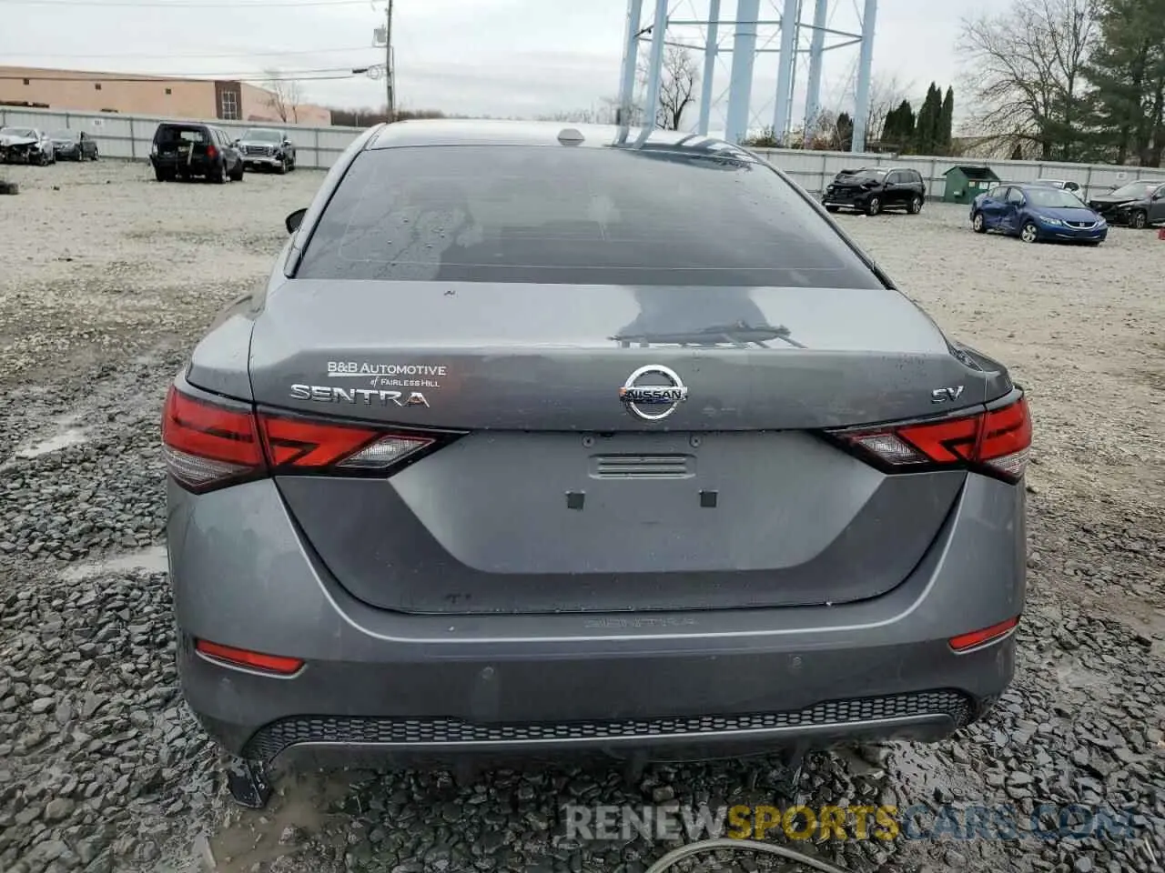6 Photograph of a damaged car 3N1AB8CV1LY272980 NISSAN SENTRA 2020