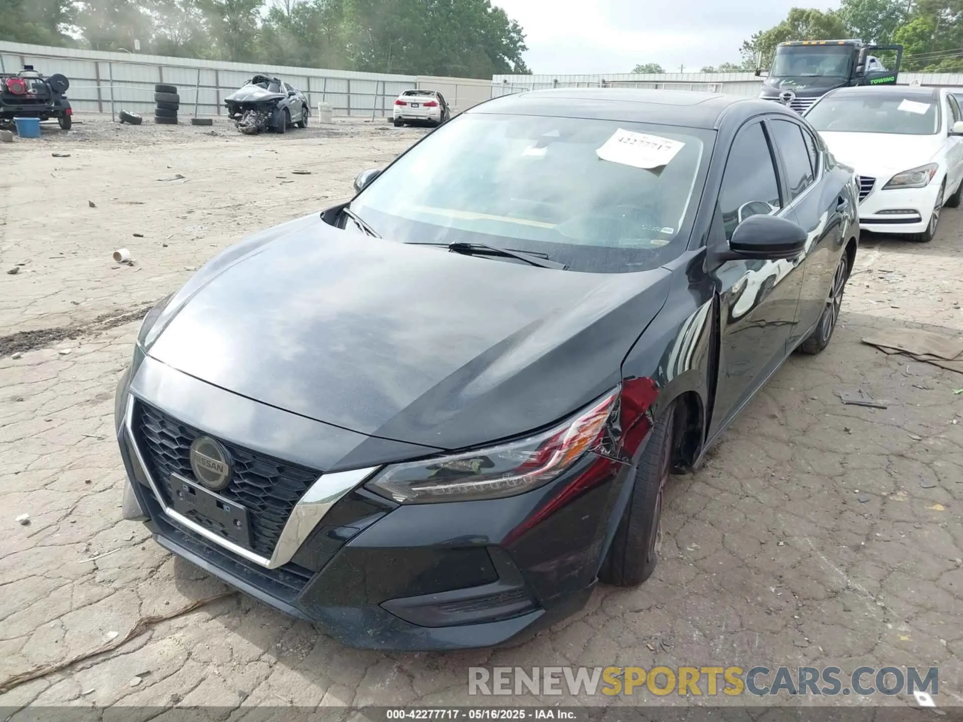 2 Photograph of a damaged car 3N1AB8CV1LY283106 NISSAN SENTRA 2020