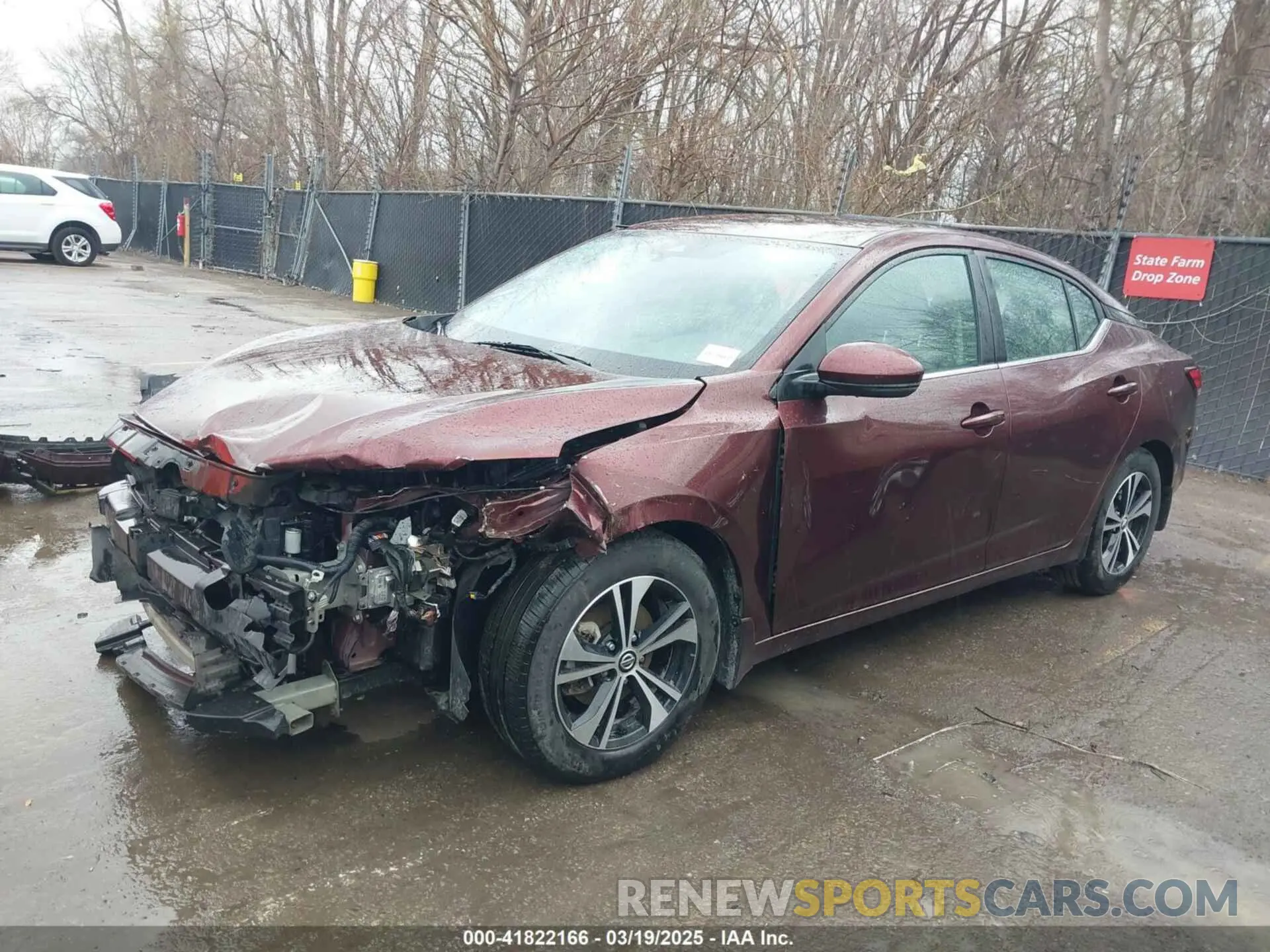 15 Photograph of a damaged car 3N1AB8CV1LY297071 NISSAN SENTRA 2020