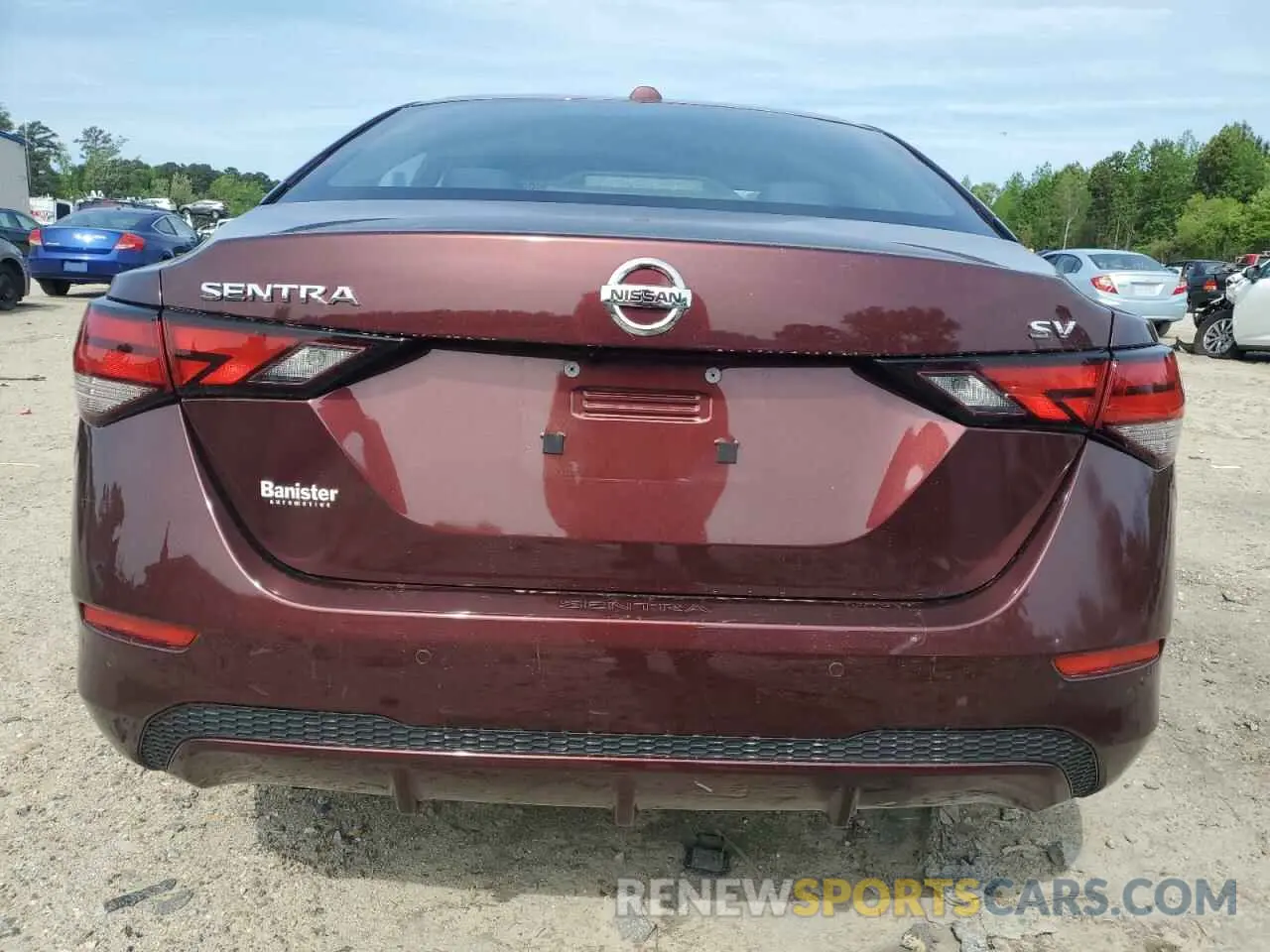 6 Photograph of a damaged car 3N1AB8CV1LY305122 NISSAN SENTRA 2020