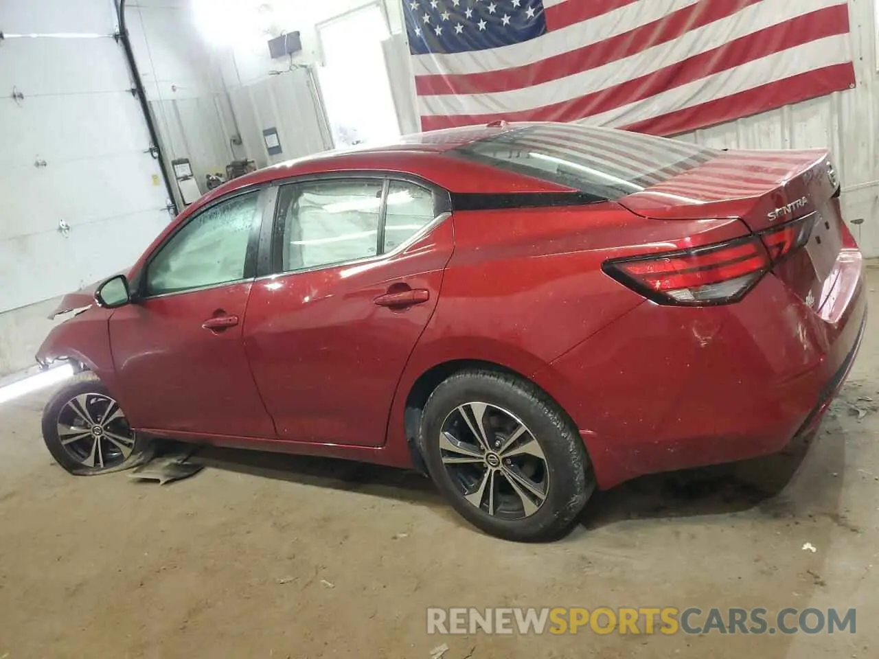 2 Photograph of a damaged car 3N1AB8CV1LY309302 NISSAN SENTRA 2020