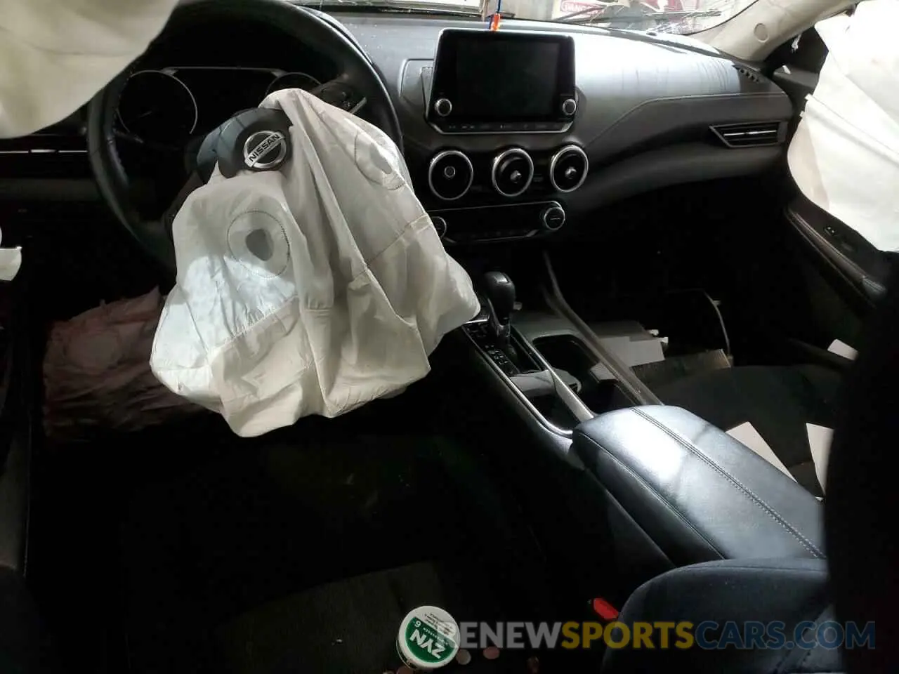 8 Photograph of a damaged car 3N1AB8CV1LY309302 NISSAN SENTRA 2020