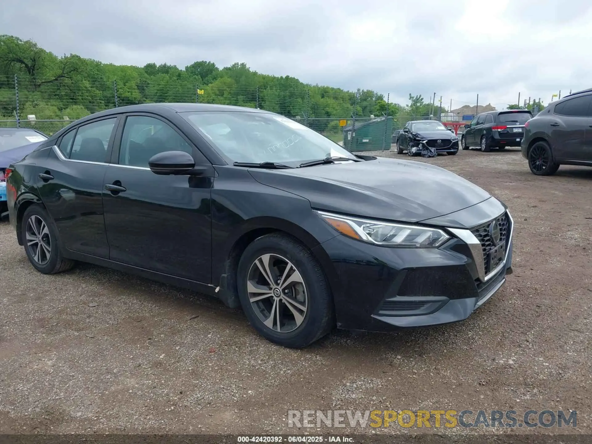 1 Photograph of a damaged car 3N1AB8CV2LY215820 NISSAN SENTRA 2020