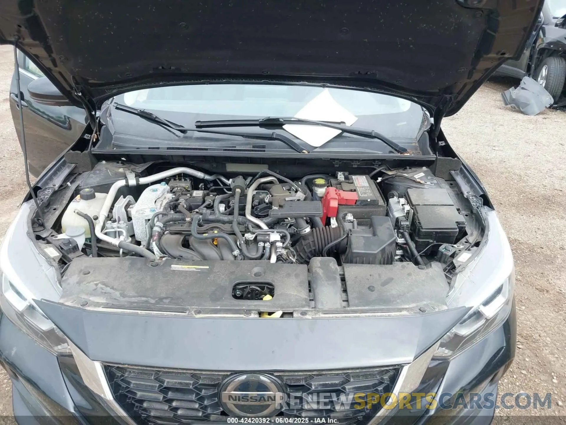 10 Photograph of a damaged car 3N1AB8CV2LY215820 NISSAN SENTRA 2020