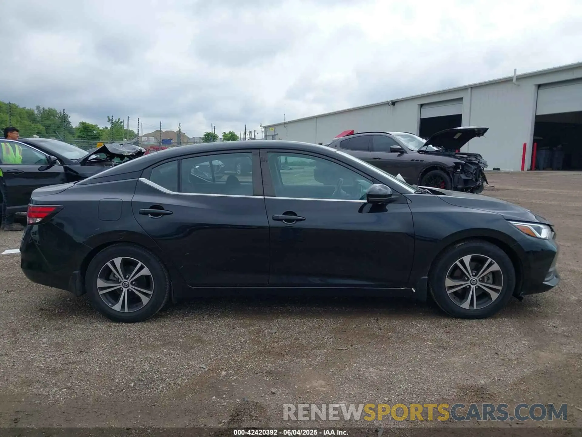 13 Photograph of a damaged car 3N1AB8CV2LY215820 NISSAN SENTRA 2020