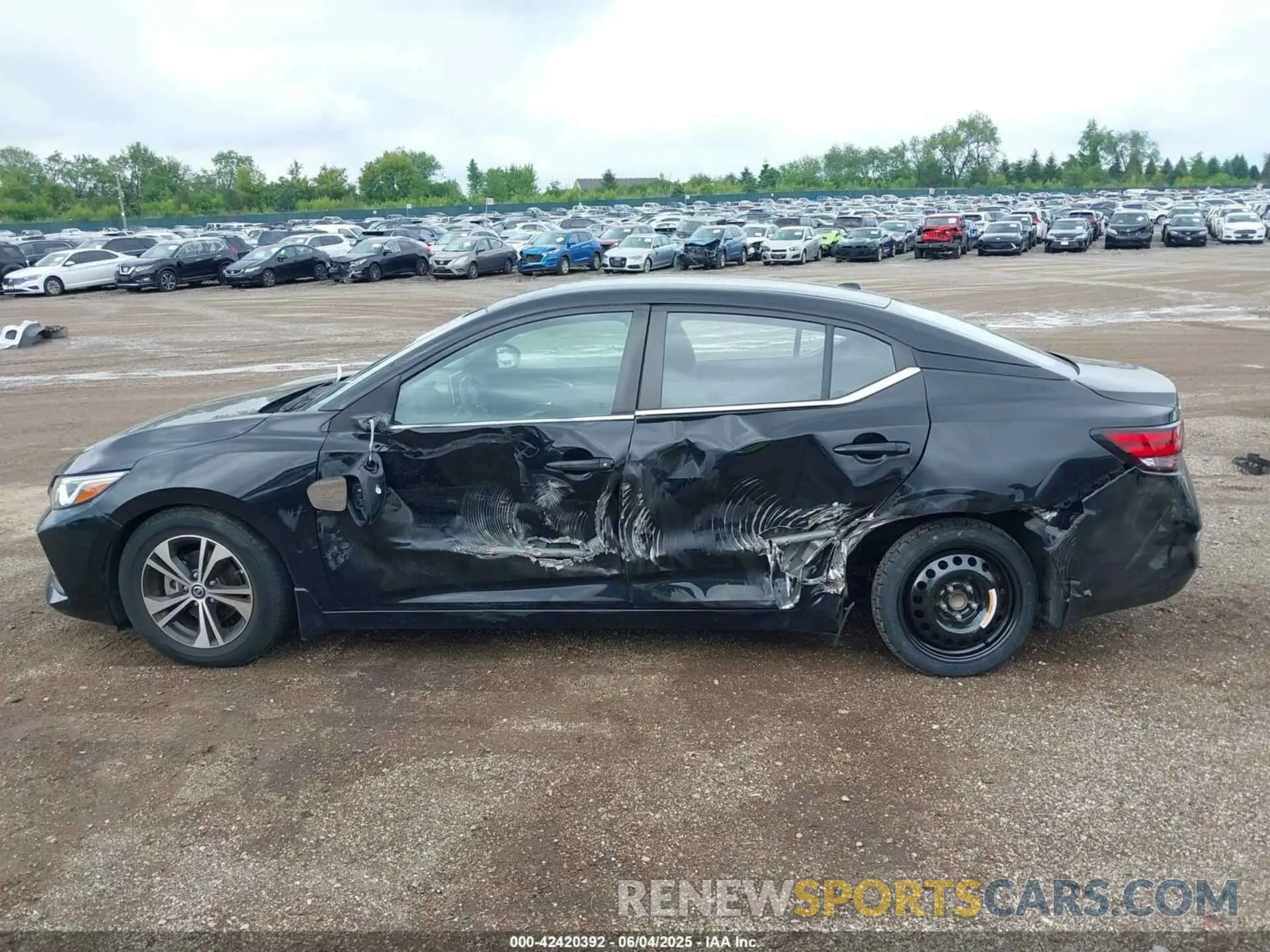 14 Photograph of a damaged car 3N1AB8CV2LY215820 NISSAN SENTRA 2020