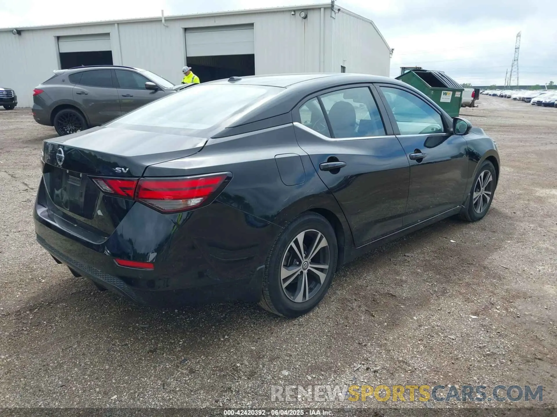 4 Photograph of a damaged car 3N1AB8CV2LY215820 NISSAN SENTRA 2020