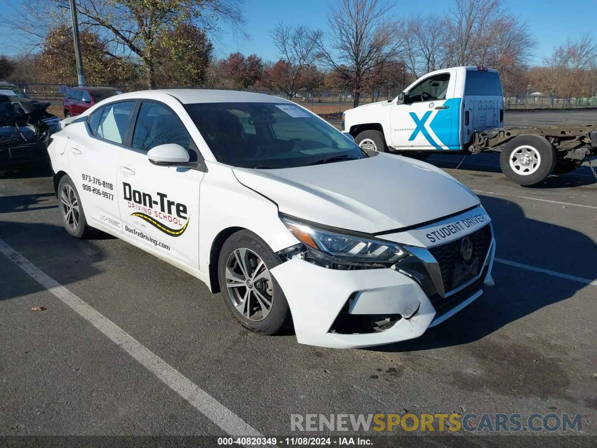 6 Photograph of a damaged car 3N1AB8CV2LY219754 NISSAN SENTRA 2020