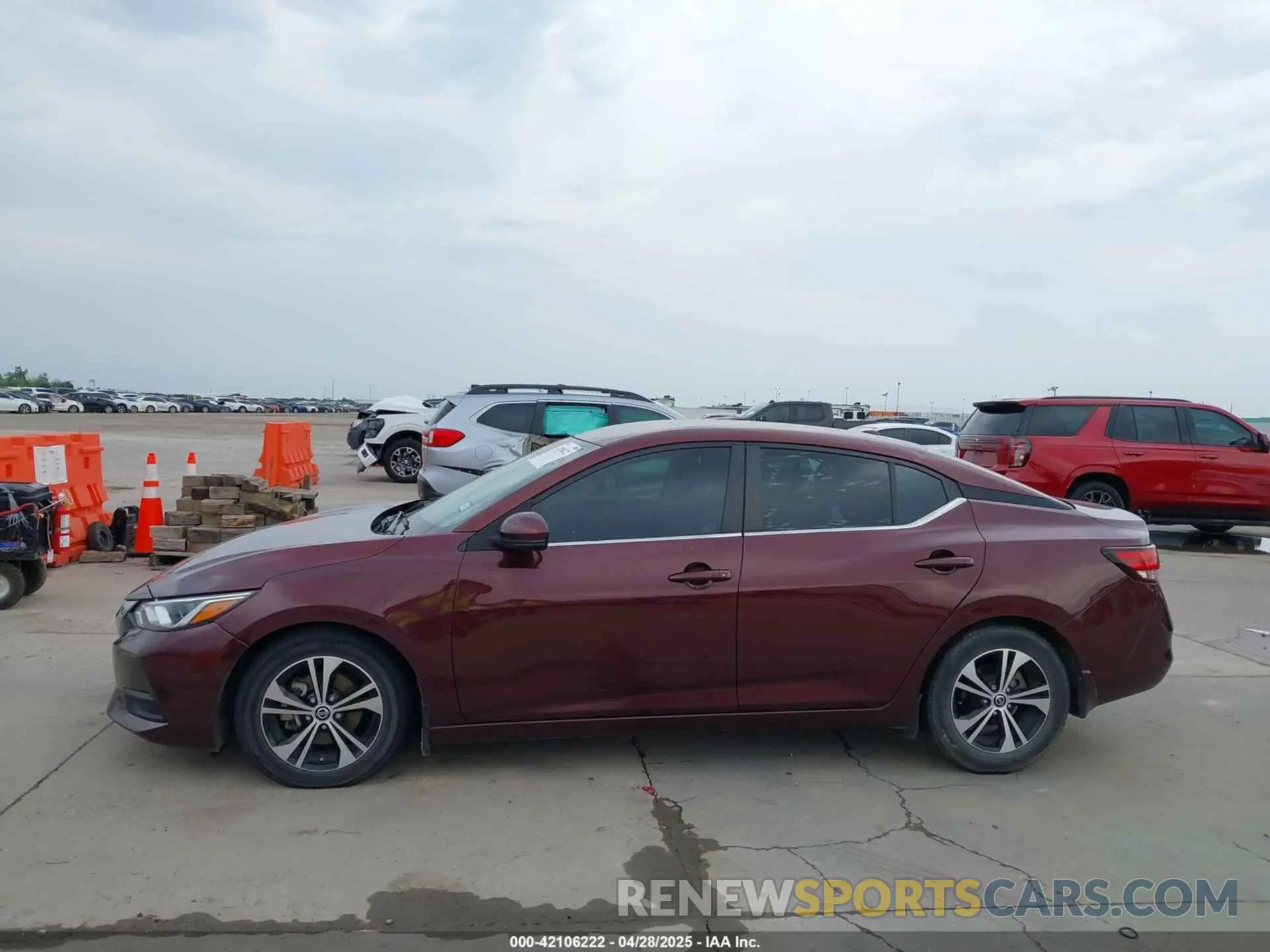 14 Photograph of a damaged car 3N1AB8CV2LY219768 NISSAN SENTRA 2020