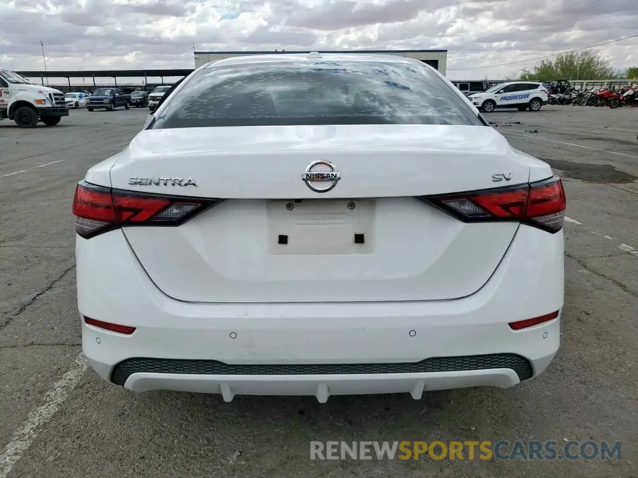 6 Photograph of a damaged car 3N1AB8CV2LY224842 NISSAN SENTRA 2020