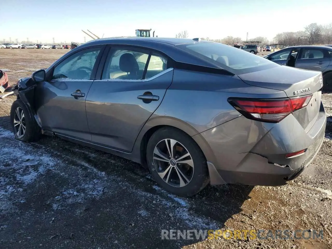 2 Photograph of a damaged car 3N1AB8CV2LY225408 NISSAN SENTRA 2020
