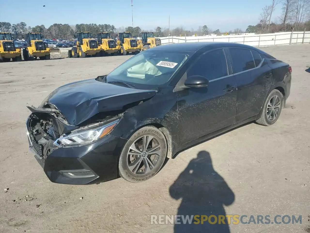 1 Photograph of a damaged car 3N1AB8CV2LY228714 NISSAN SENTRA 2020