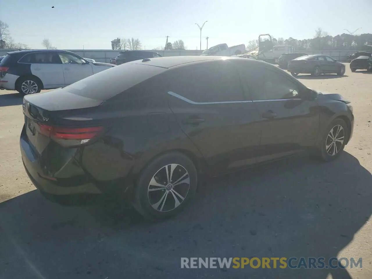 3 Photograph of a damaged car 3N1AB8CV2LY228714 NISSAN SENTRA 2020