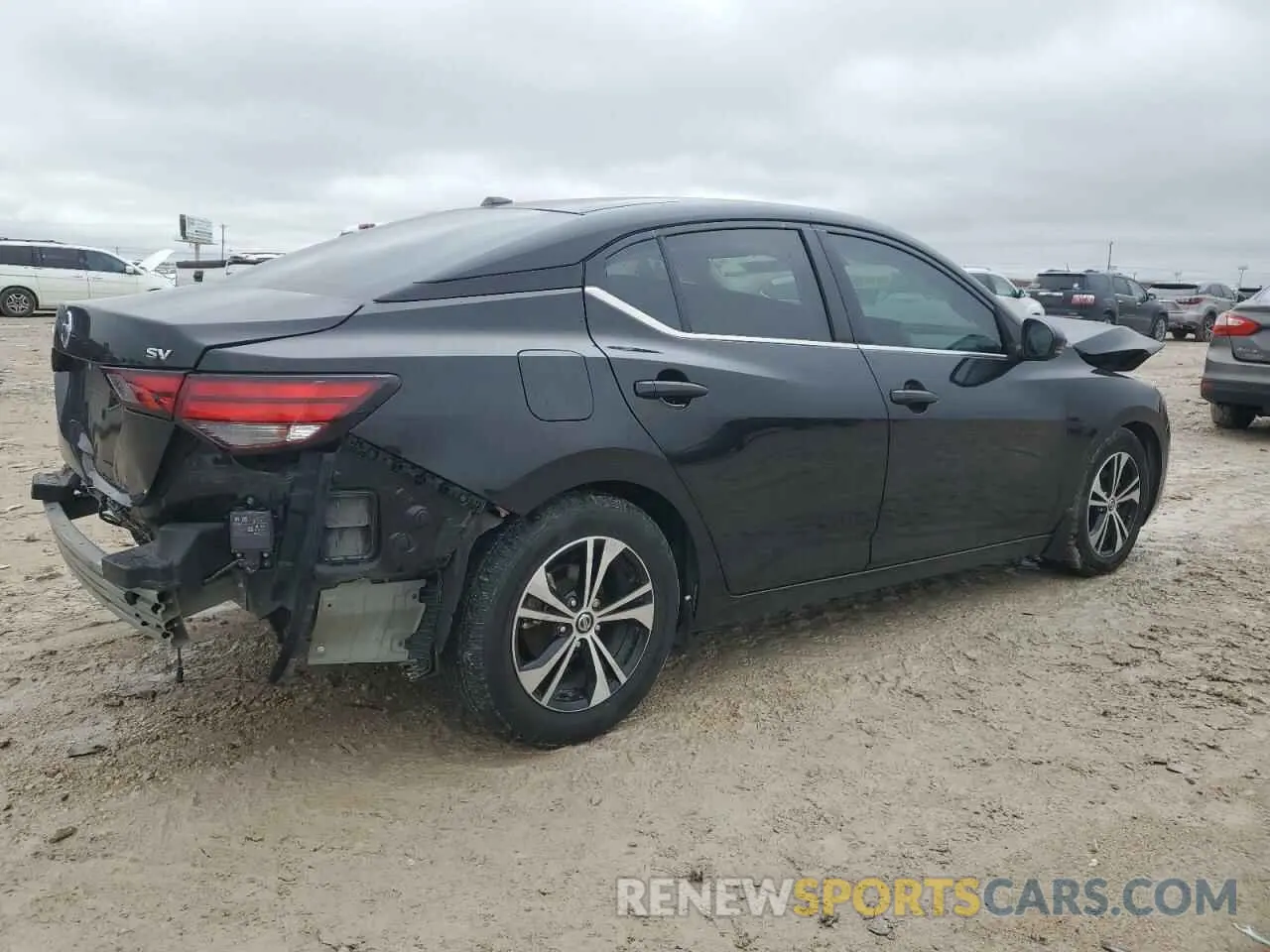 3 Photograph of a damaged car 3N1AB8CV2LY230186 NISSAN SENTRA 2020