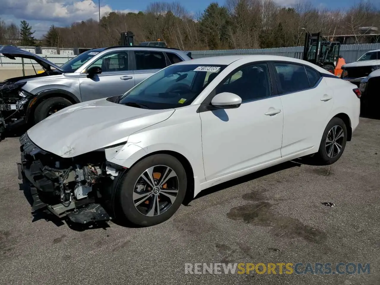 1 Photograph of a damaged car 3N1AB8CV2LY237624 NISSAN SENTRA 2020