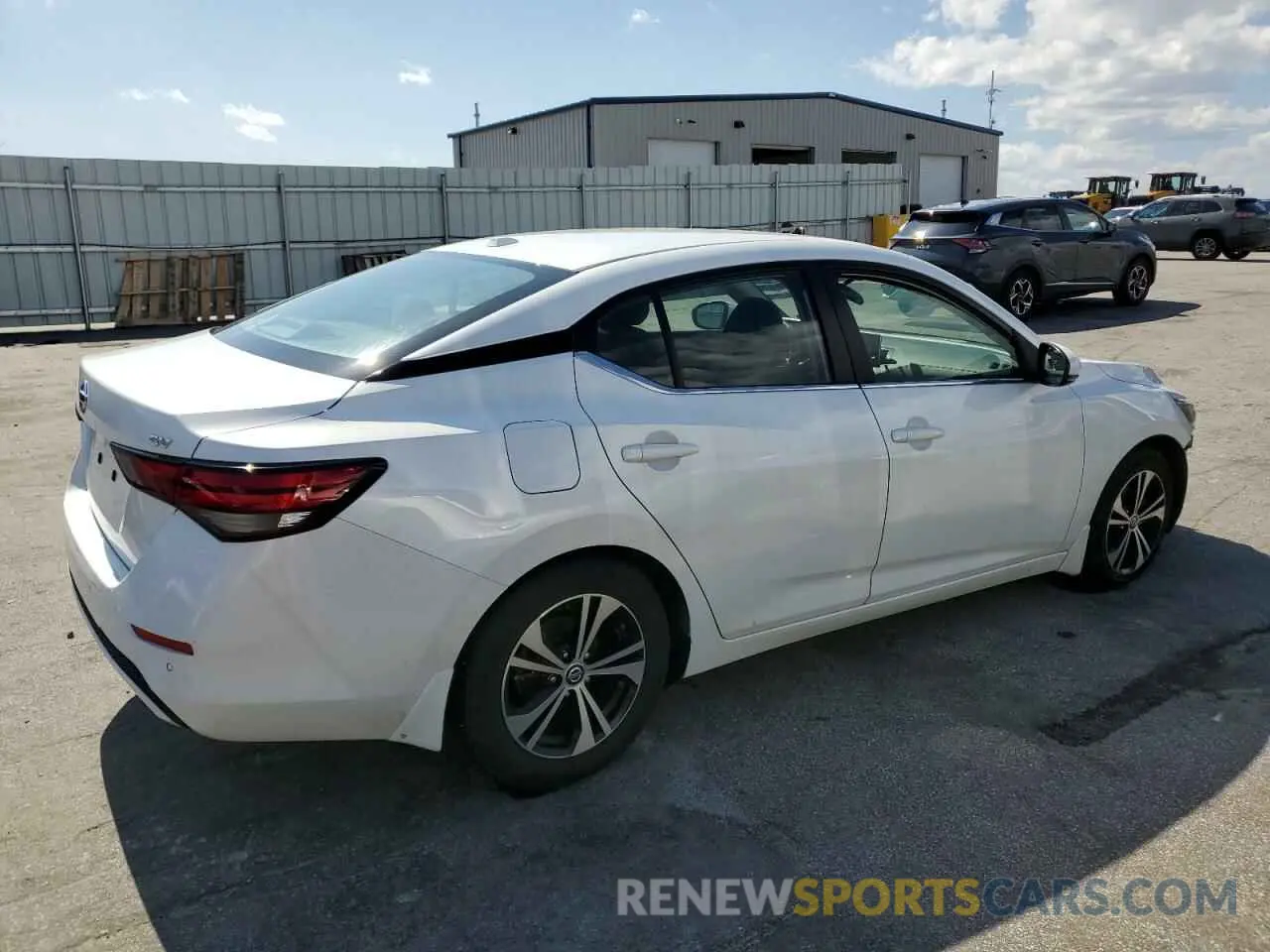 3 Photograph of a damaged car 3N1AB8CV2LY237624 NISSAN SENTRA 2020