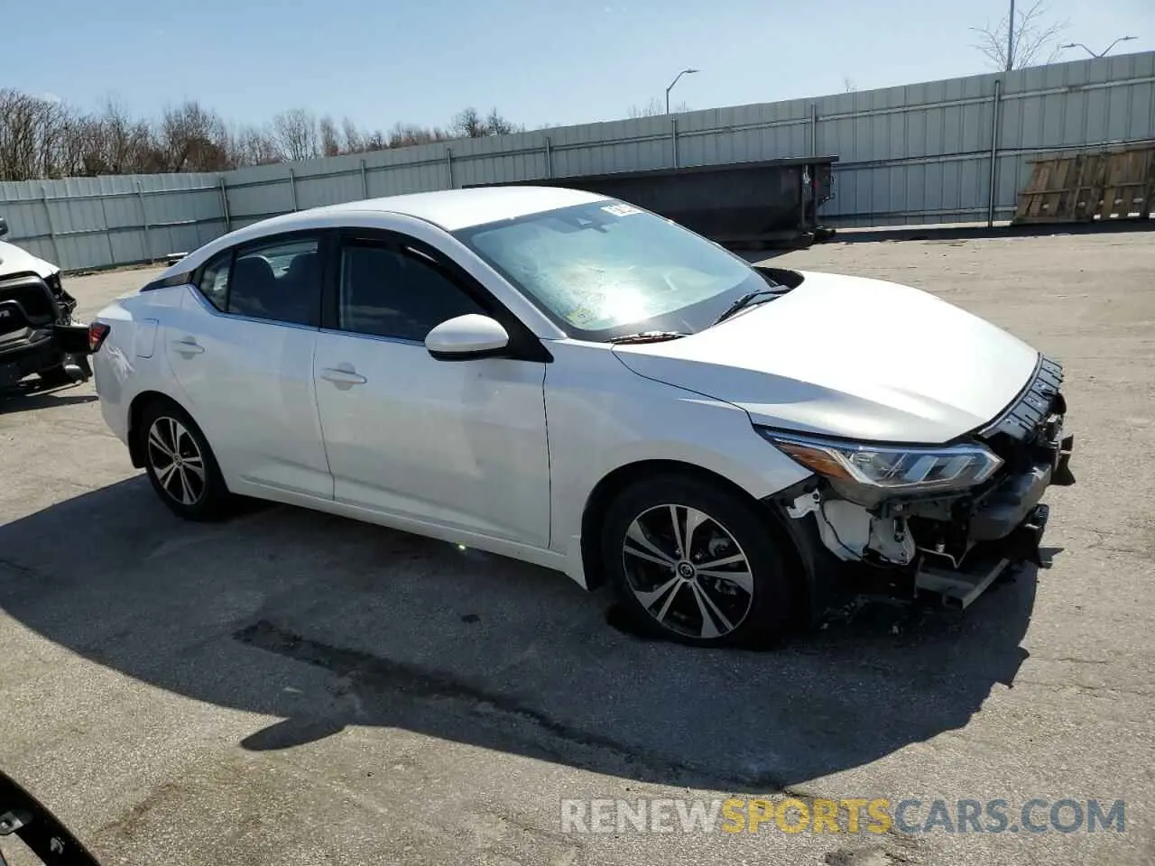 4 Photograph of a damaged car 3N1AB8CV2LY237624 NISSAN SENTRA 2020