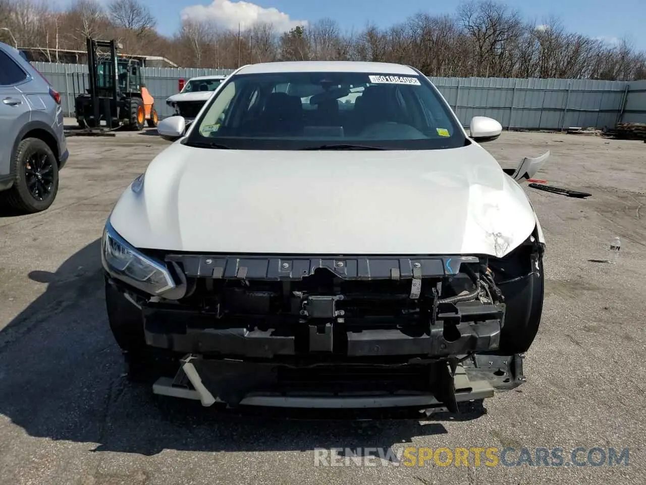 5 Photograph of a damaged car 3N1AB8CV2LY237624 NISSAN SENTRA 2020