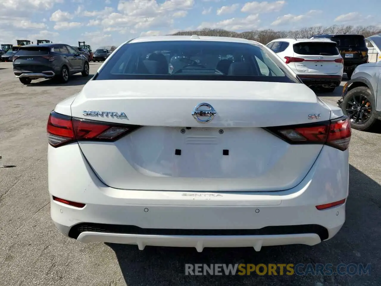 6 Photograph of a damaged car 3N1AB8CV2LY237624 NISSAN SENTRA 2020