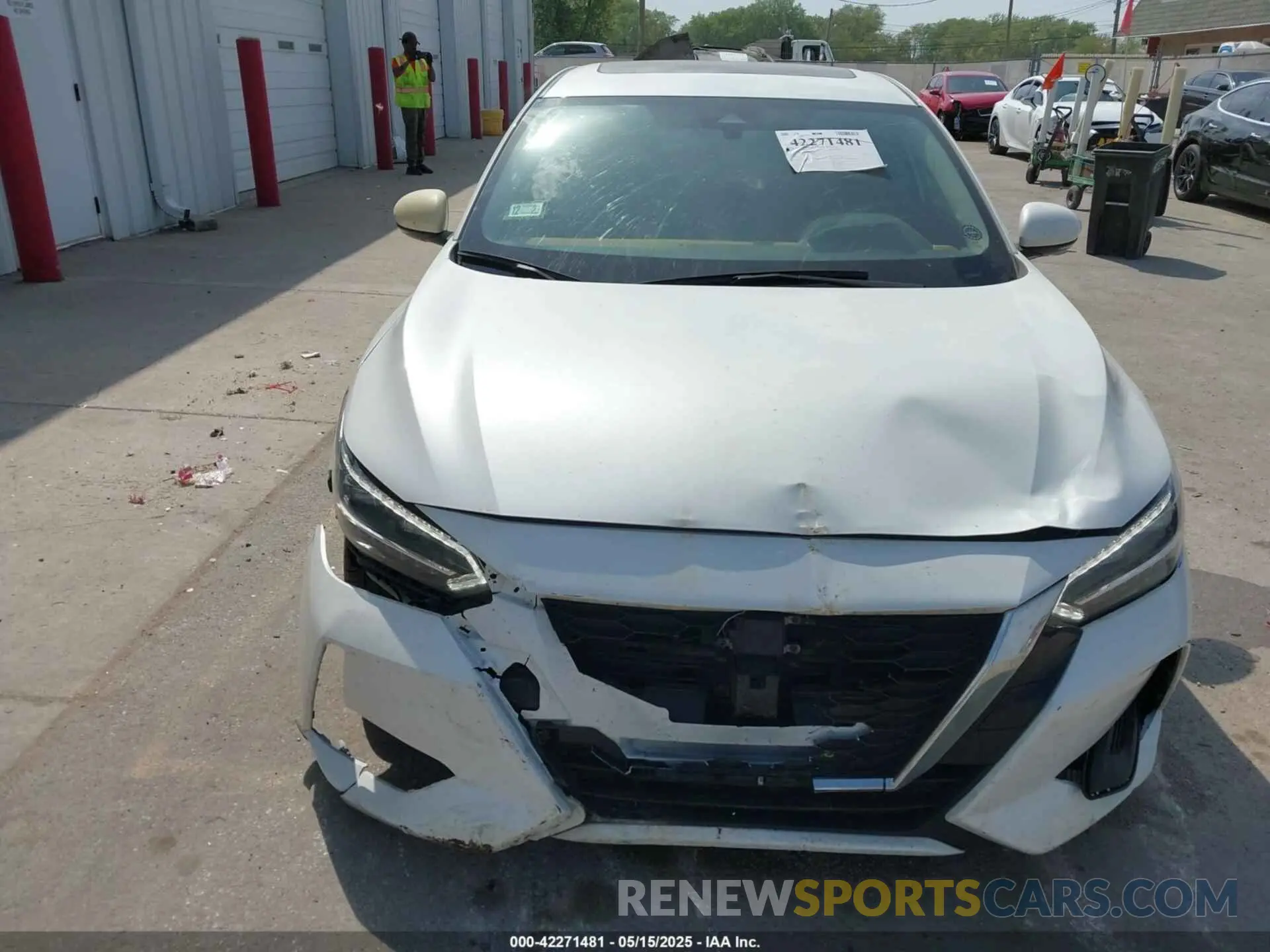 12 Photograph of a damaged car 3N1AB8CV2LY243536 NISSAN SENTRA 2020