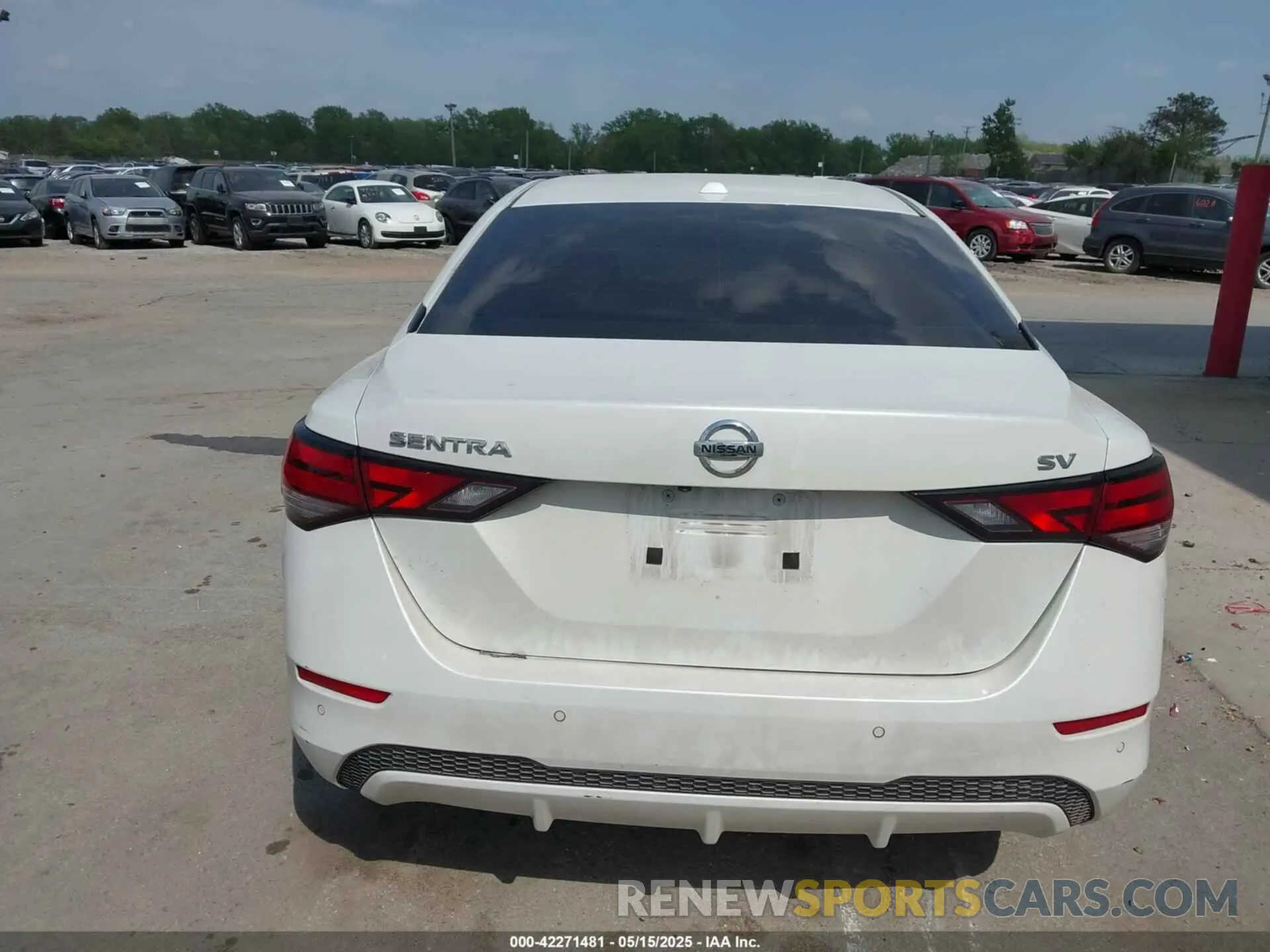 16 Photograph of a damaged car 3N1AB8CV2LY243536 NISSAN SENTRA 2020