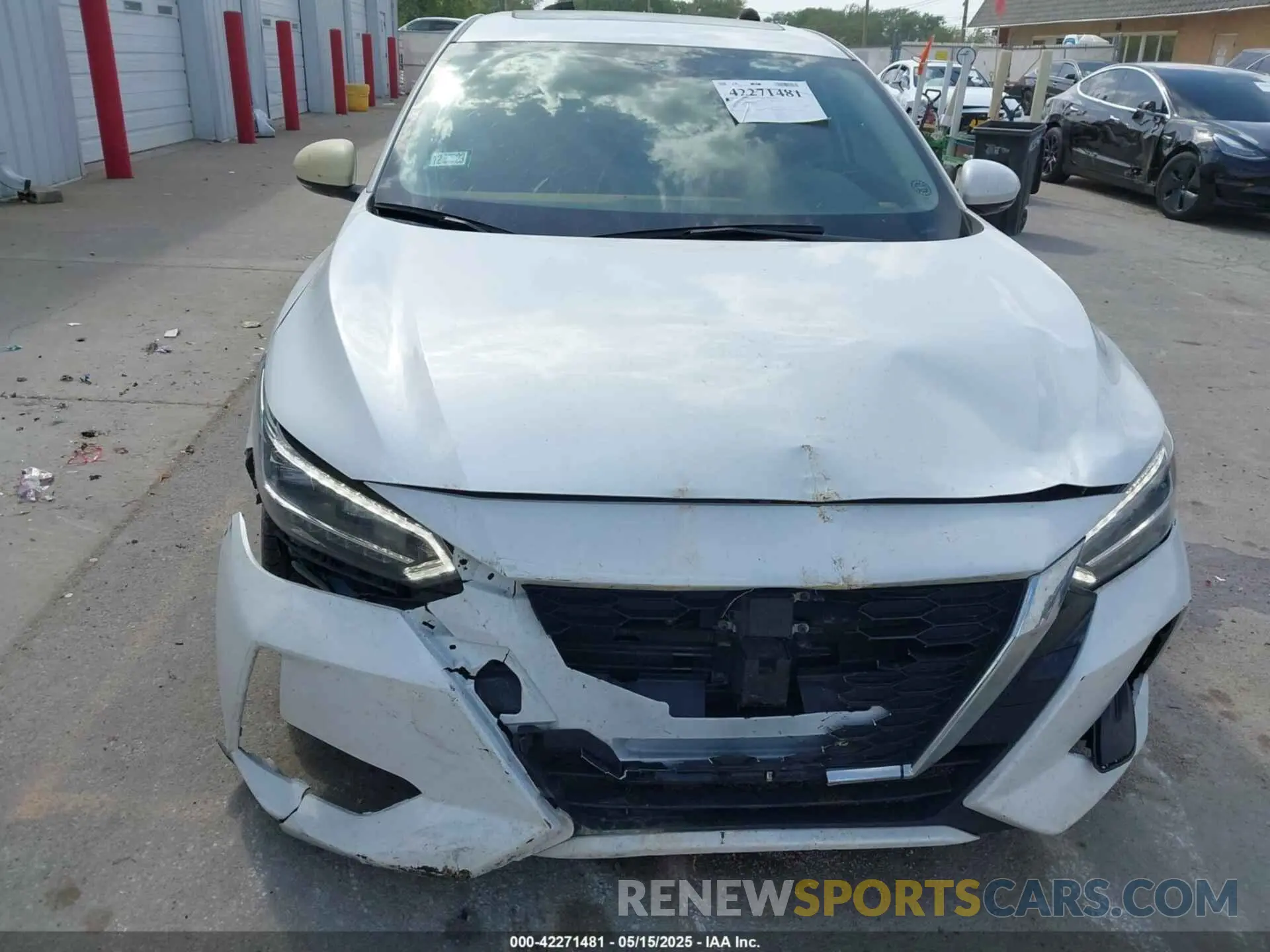 6 Photograph of a damaged car 3N1AB8CV2LY243536 NISSAN SENTRA 2020