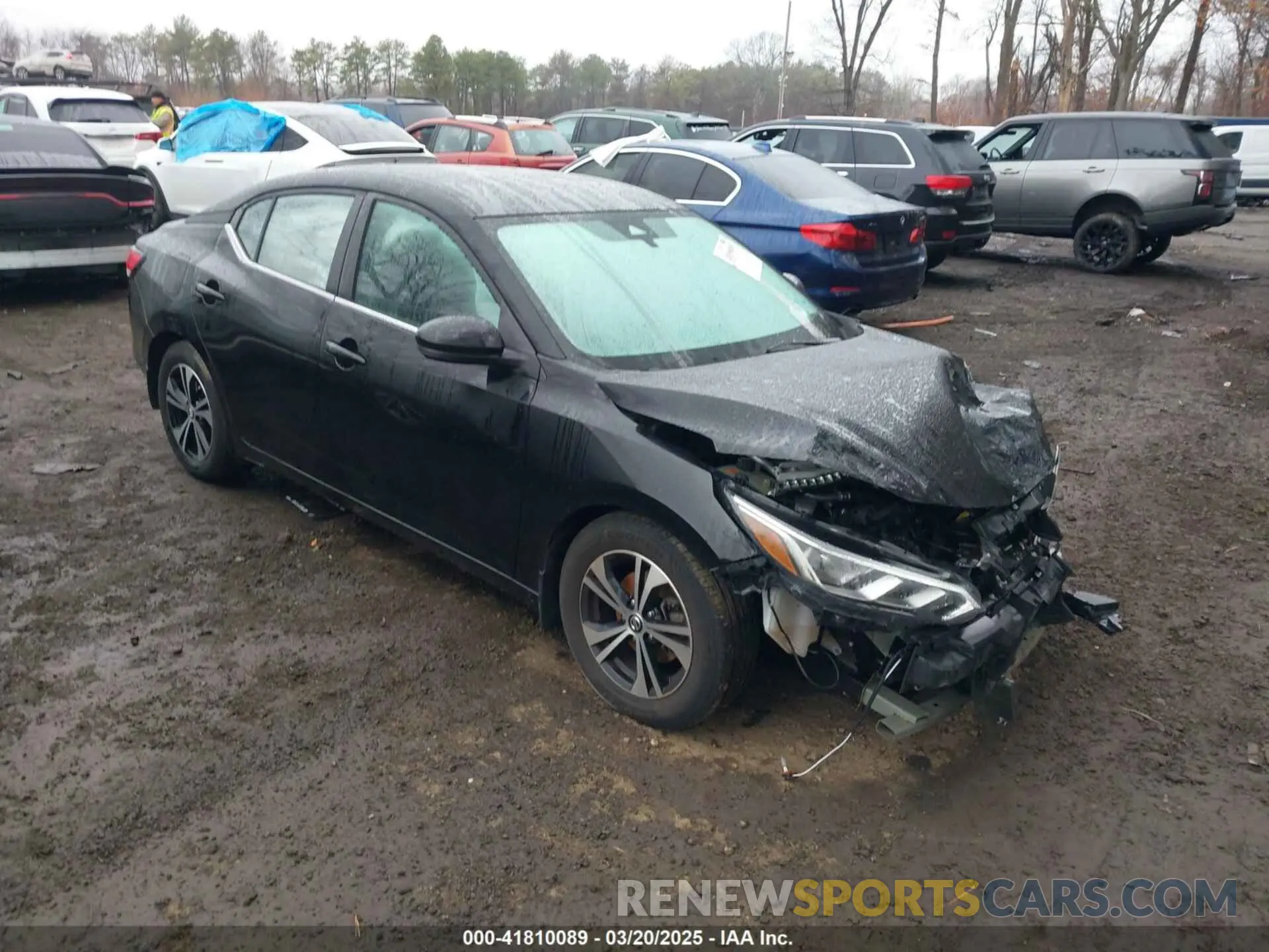 1 Photograph of a damaged car 3N1AB8CV2LY245139 NISSAN SENTRA 2020