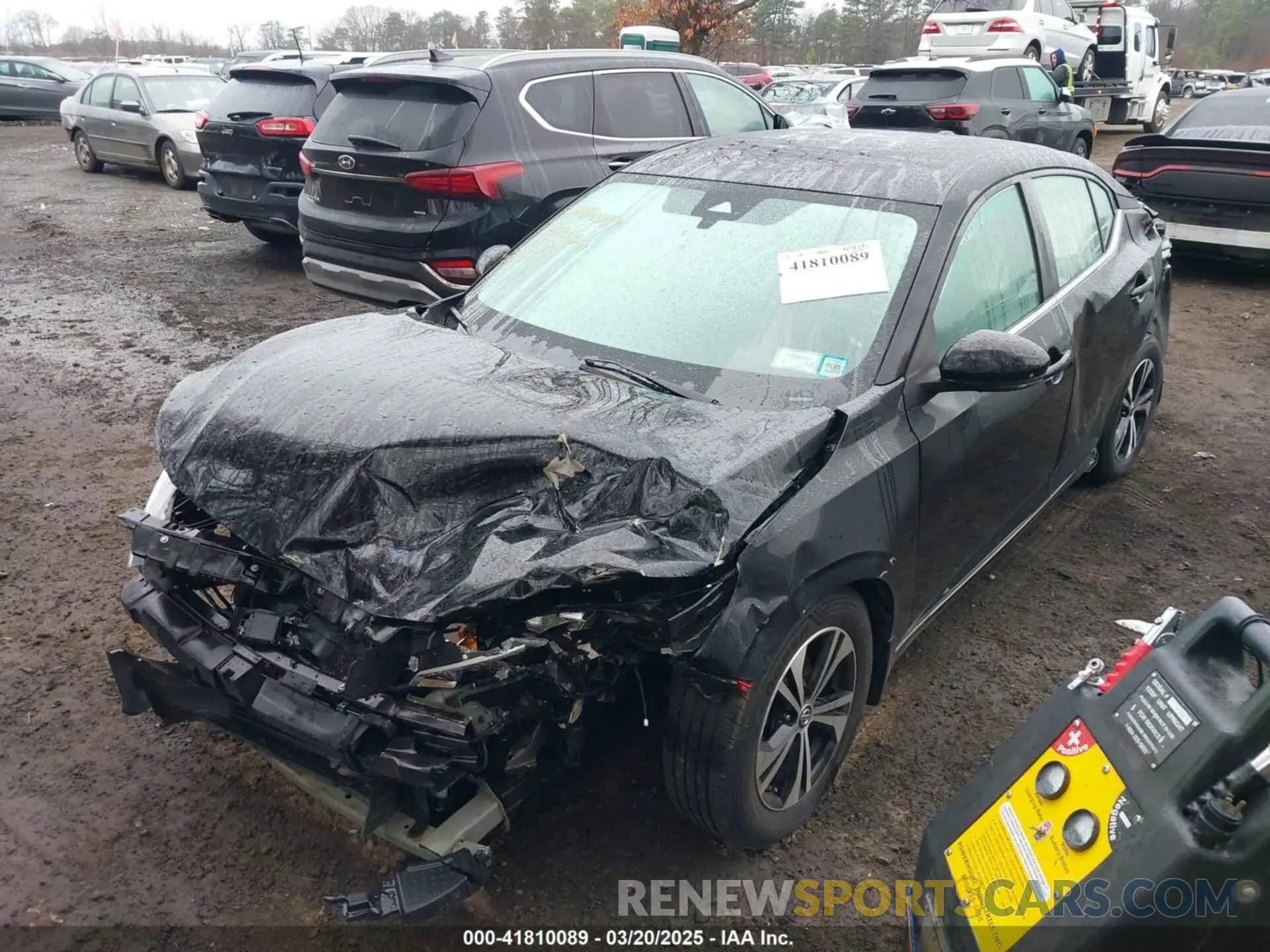 6 Photograph of a damaged car 3N1AB8CV2LY245139 NISSAN SENTRA 2020