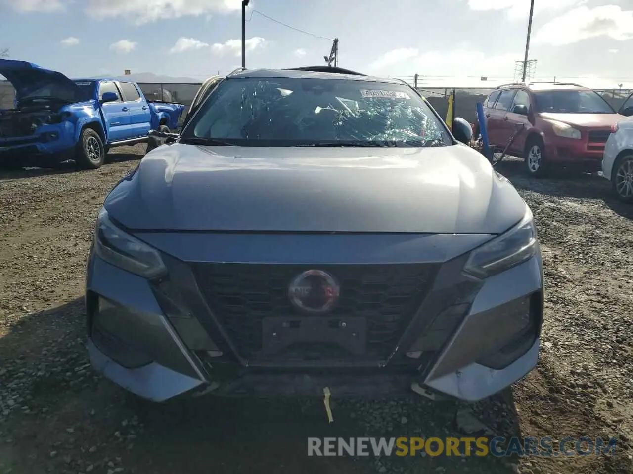 5 Photograph of a damaged car 3N1AB8CV2LY246033 NISSAN SENTRA 2020