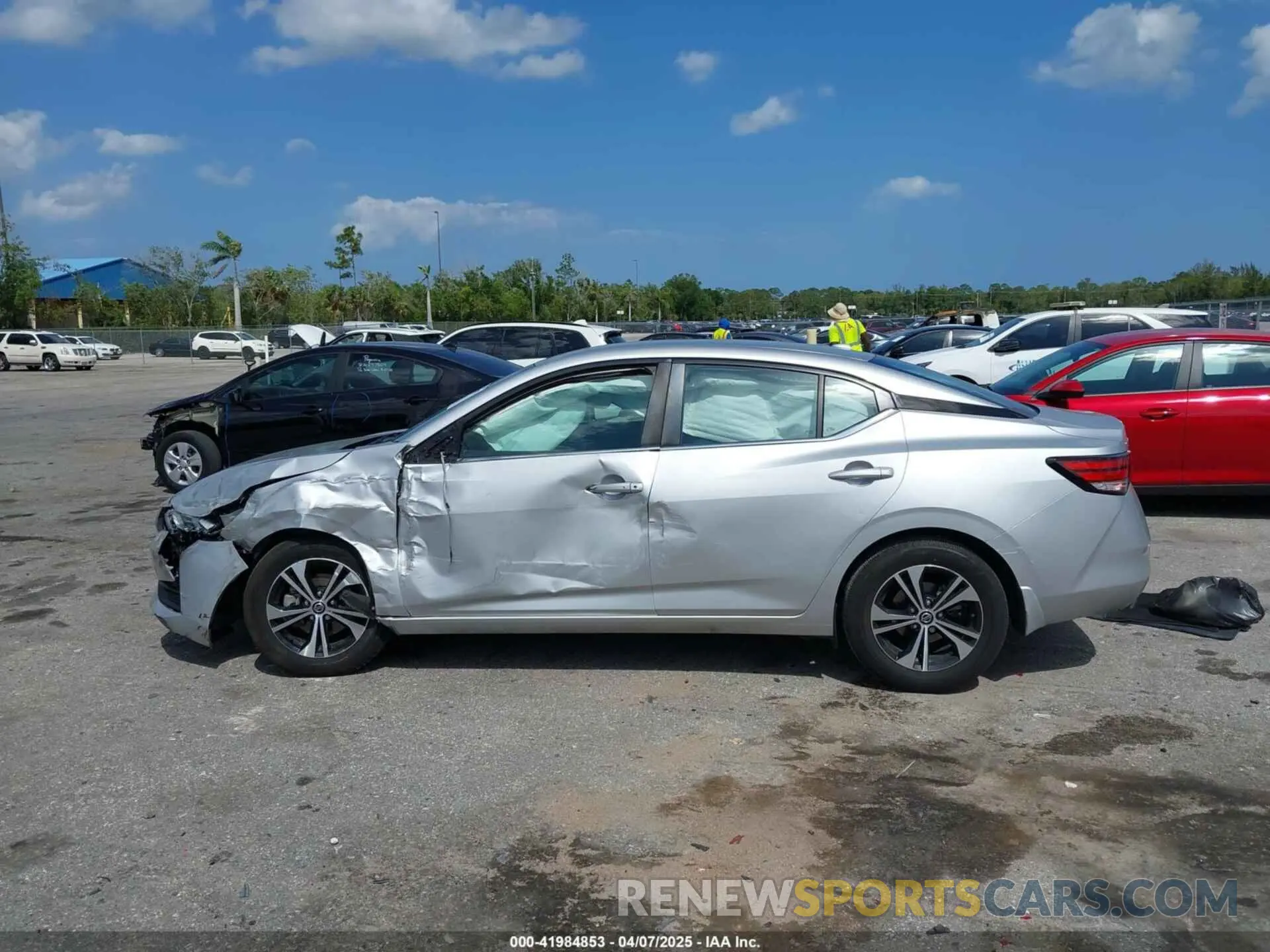 14 Photograph of a damaged car 3N1AB8CV2LY256335 NISSAN SENTRA 2020